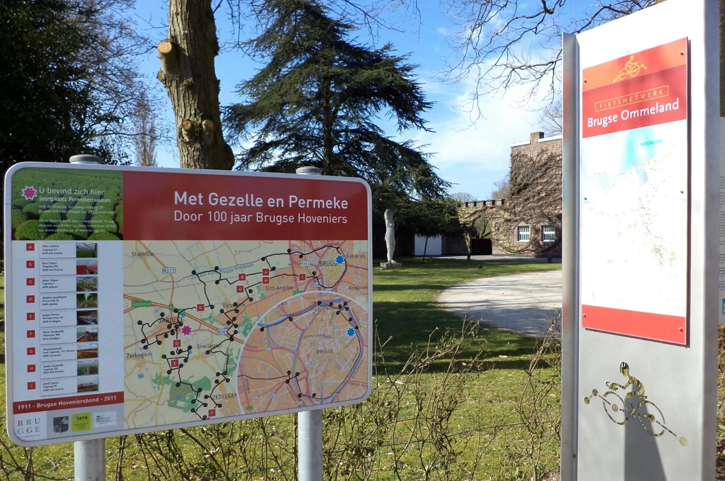 Cycling, Logo/Certificate/Sign/Award in B&B De Passant