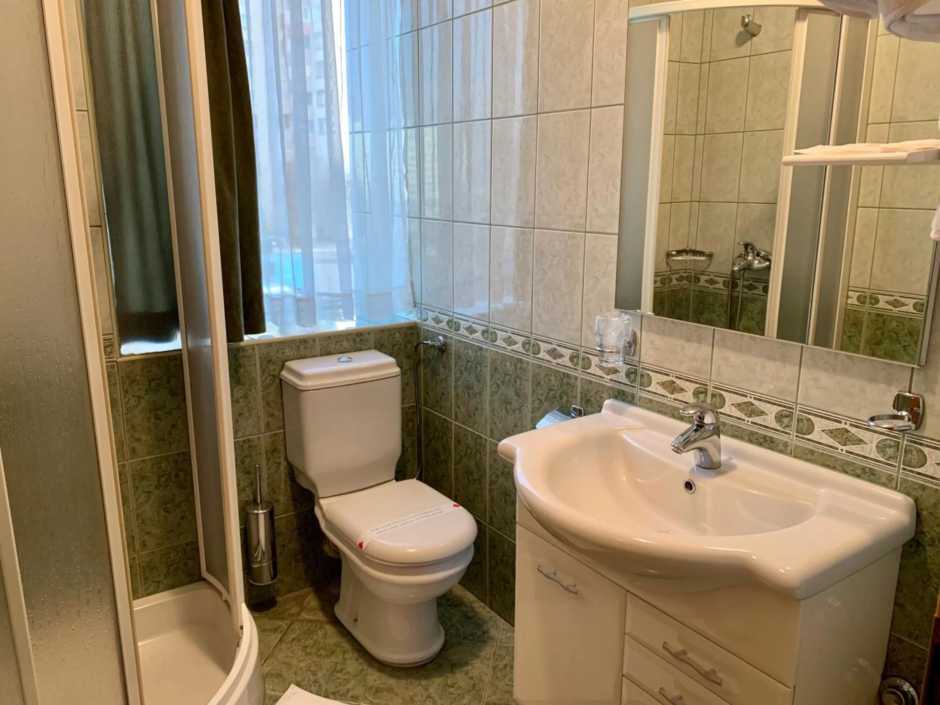 Bathroom in Hotel Brkic