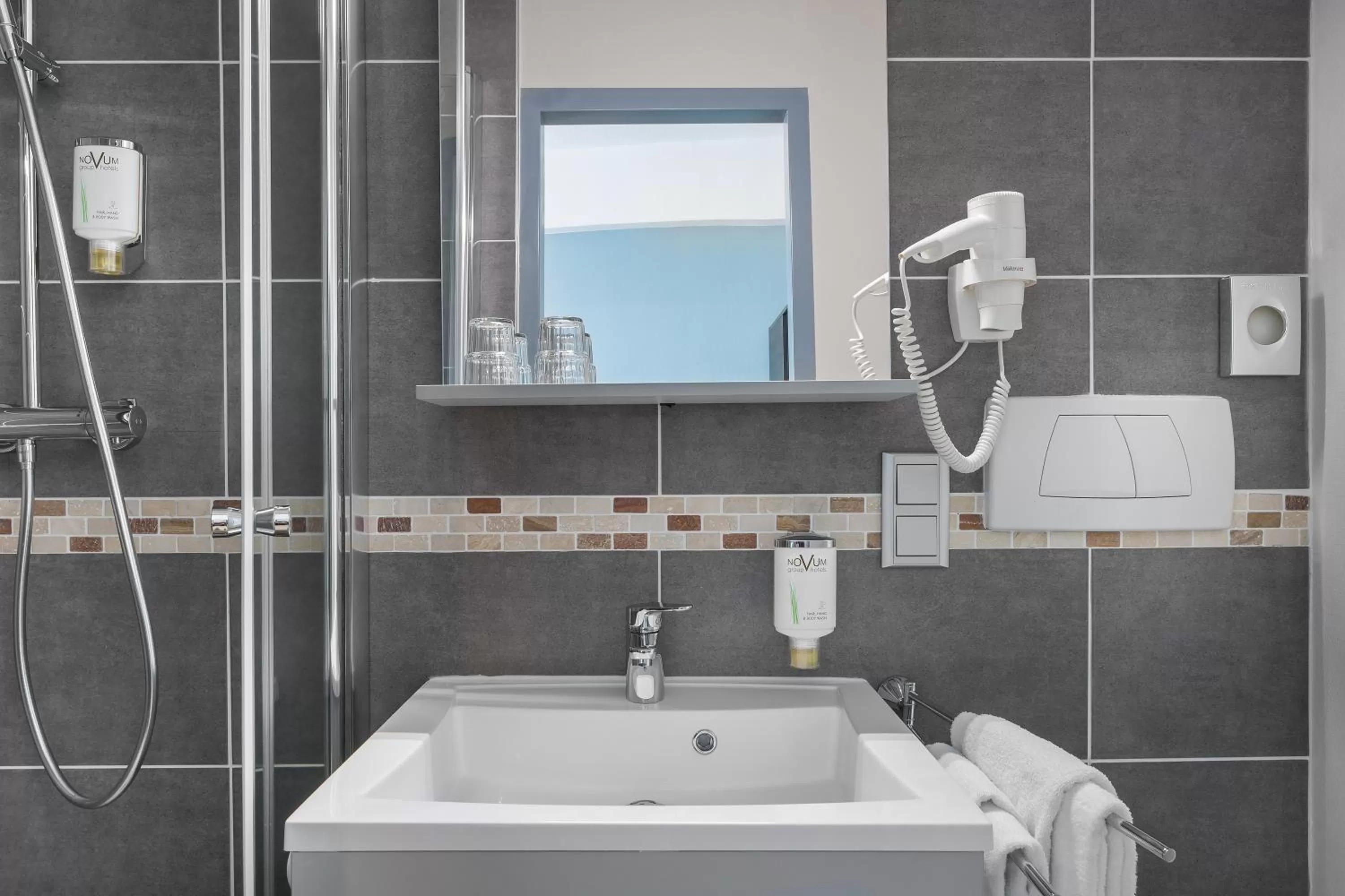 Bathroom in Hotel Ruf