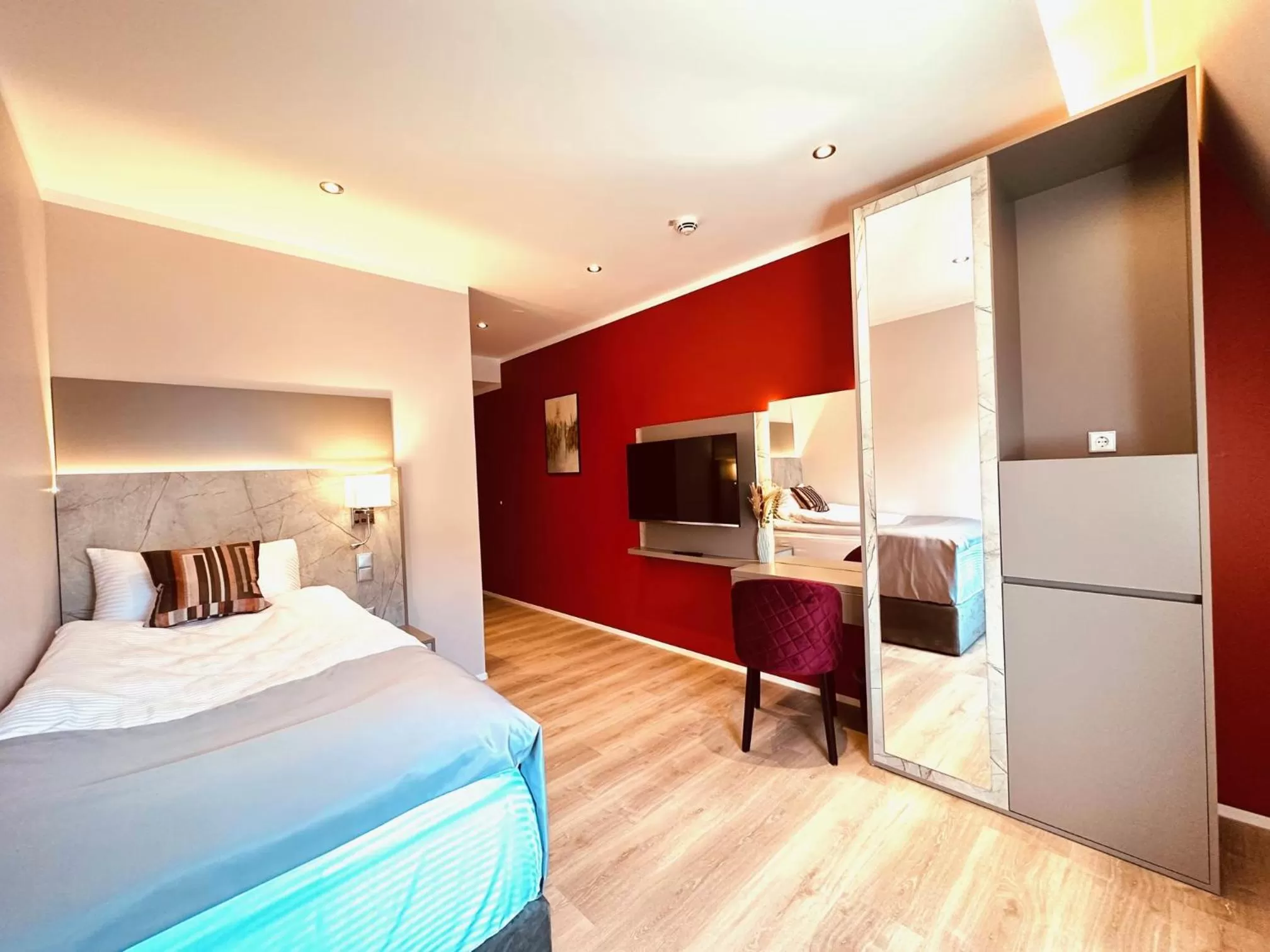 Bed in MEA HOTEL TRIER