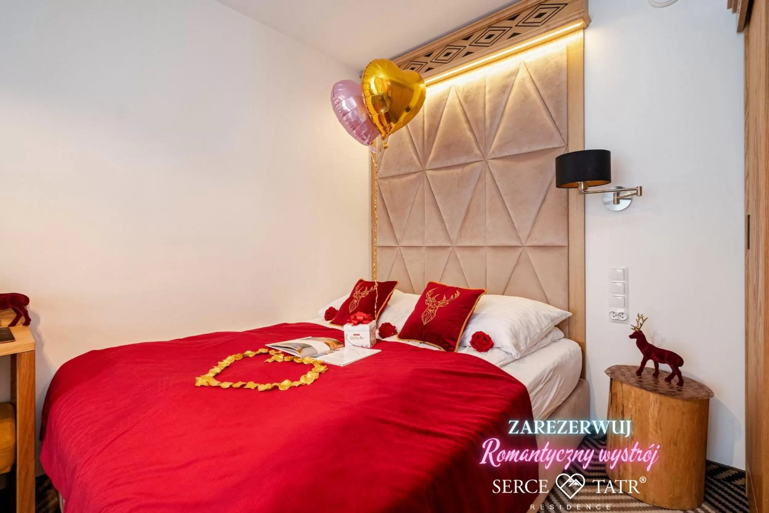 Bed in Serce Tatr Residence Zakopane - blisko Krupówek