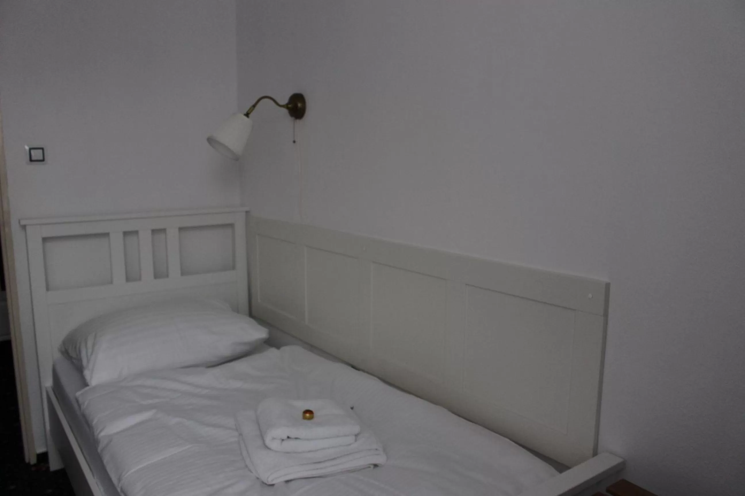 Bed in Hotel Amadeus