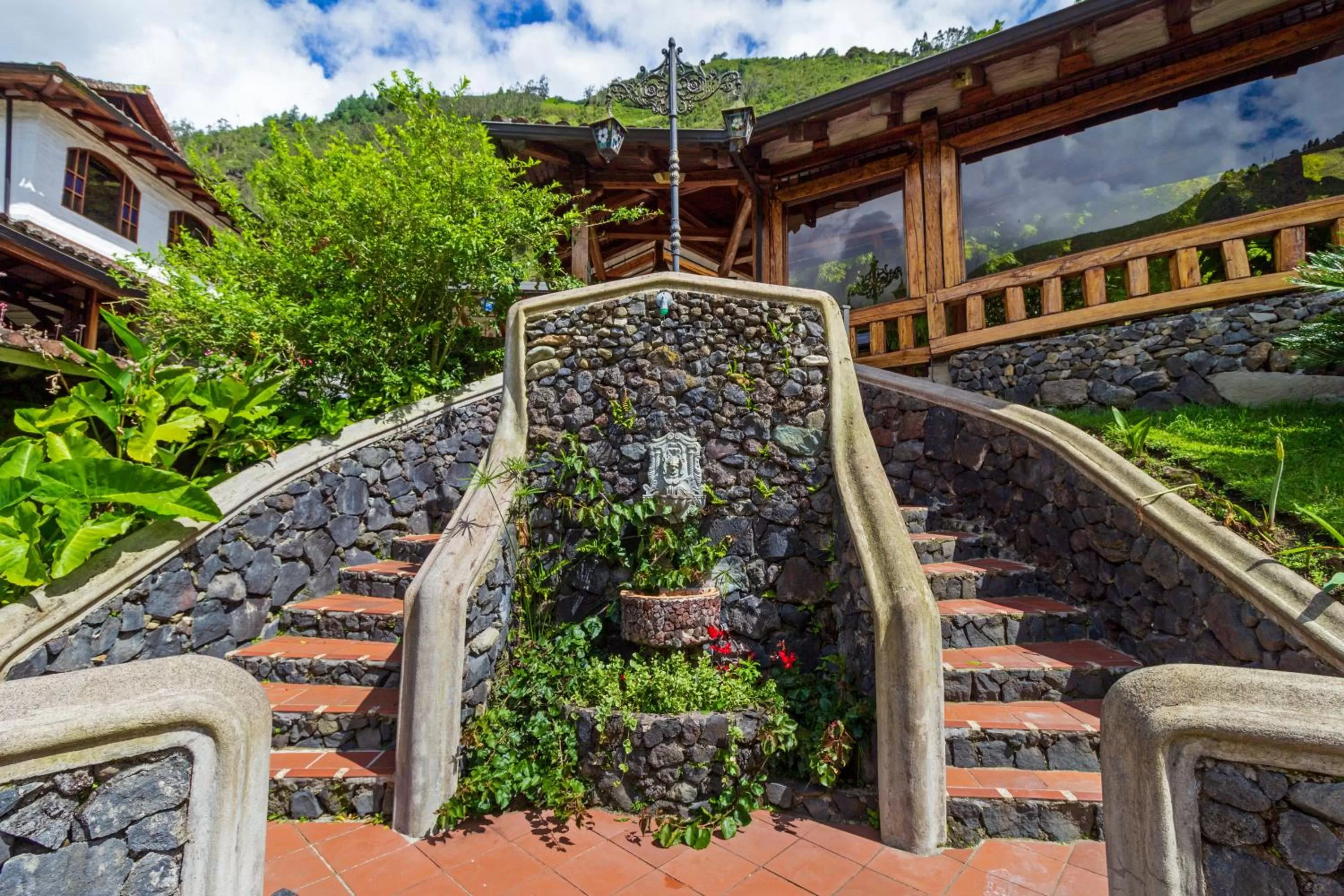 Patio in Samari Spa Resort