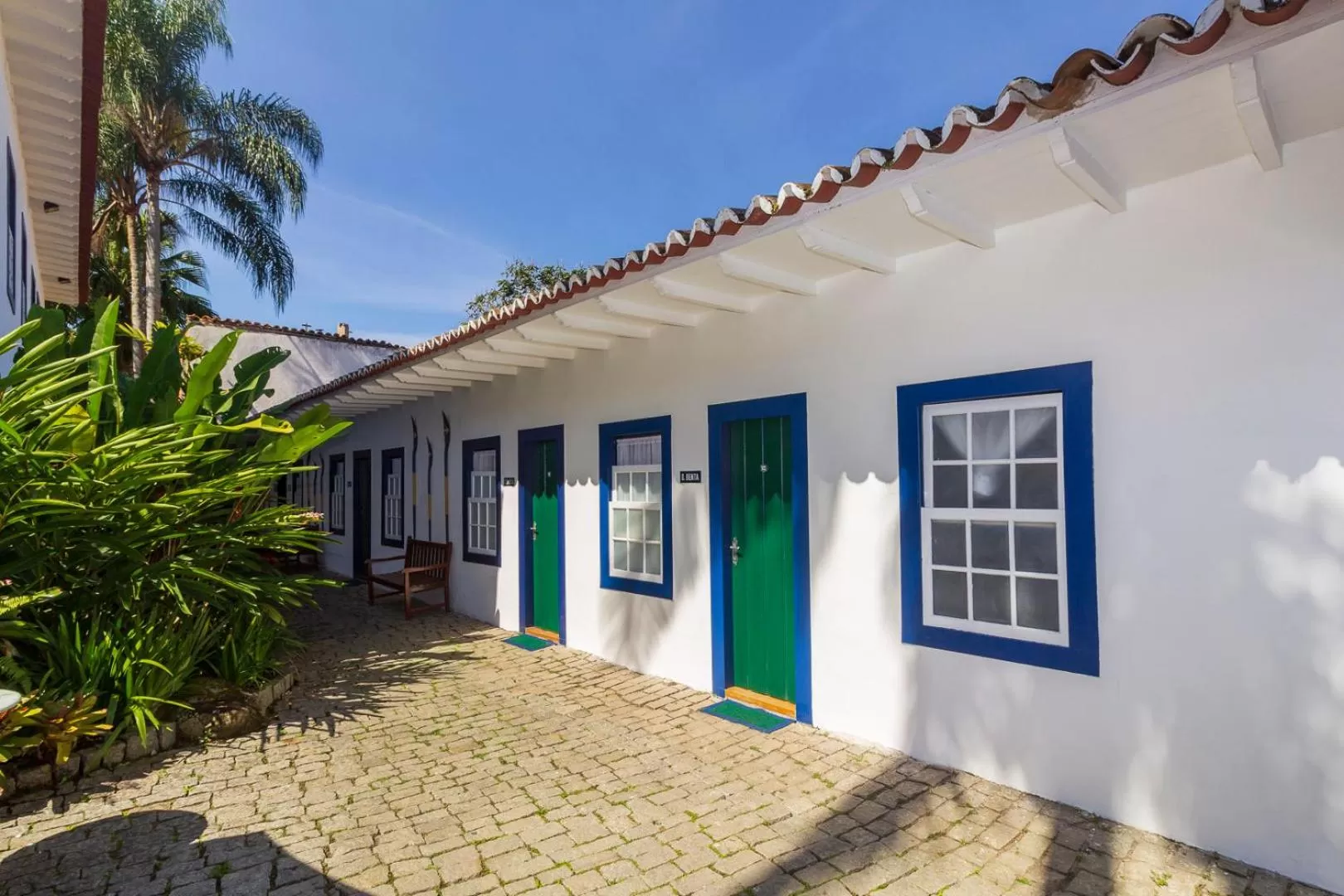 Garden in Pousada Porto Imperial