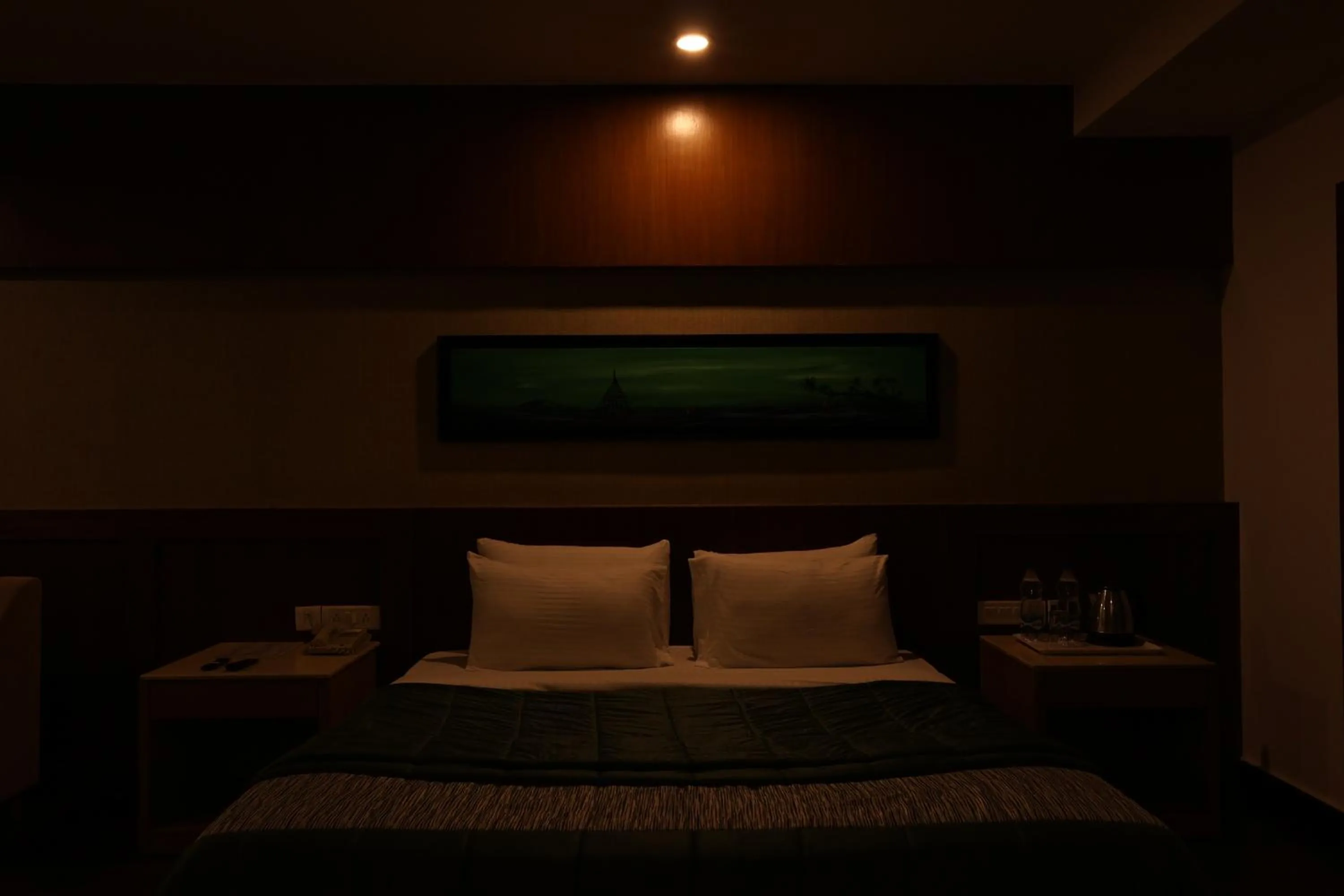 Bed in Vgp Golden Beach Resort