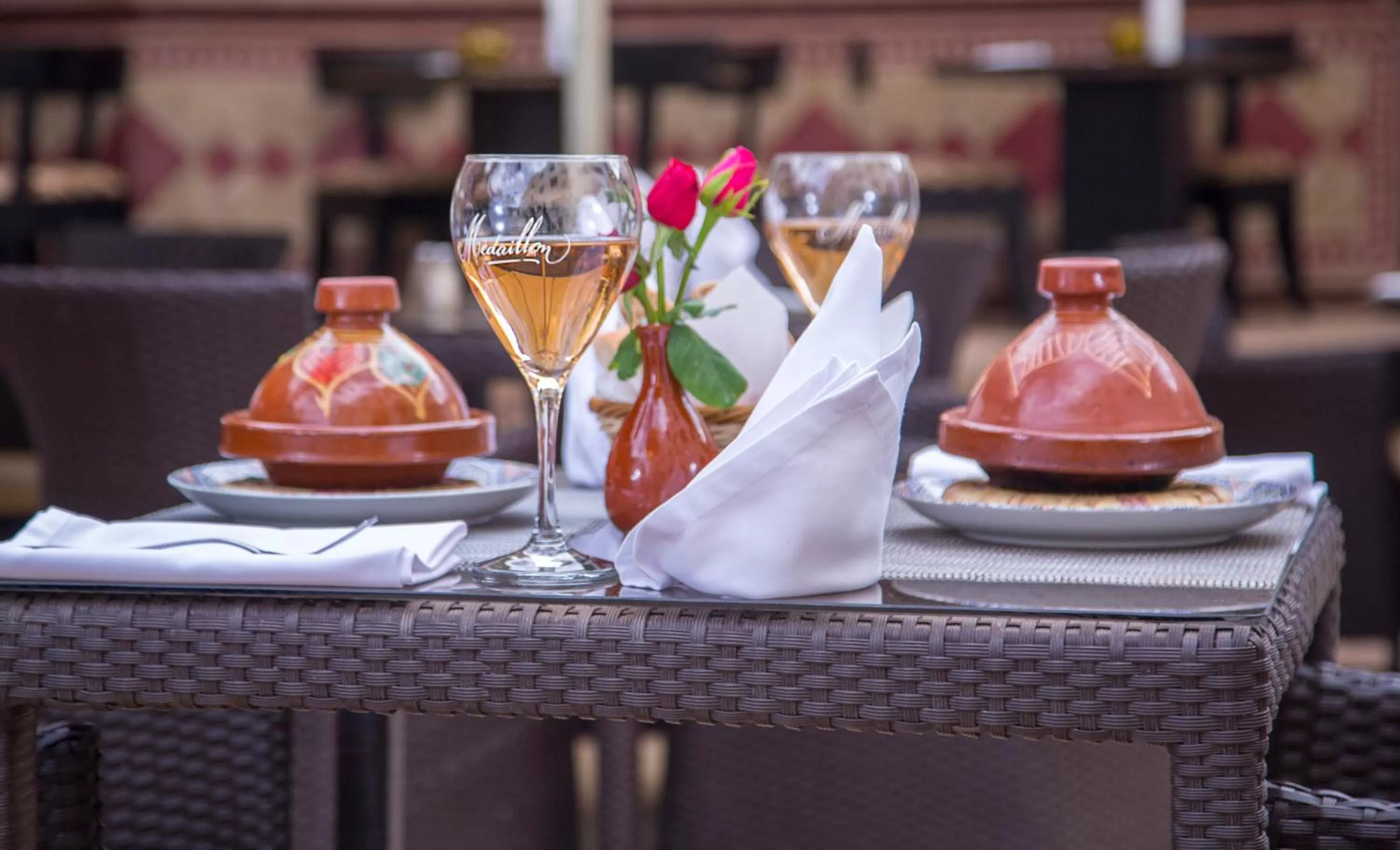 Dining area in Atlantic Hotel Agadir