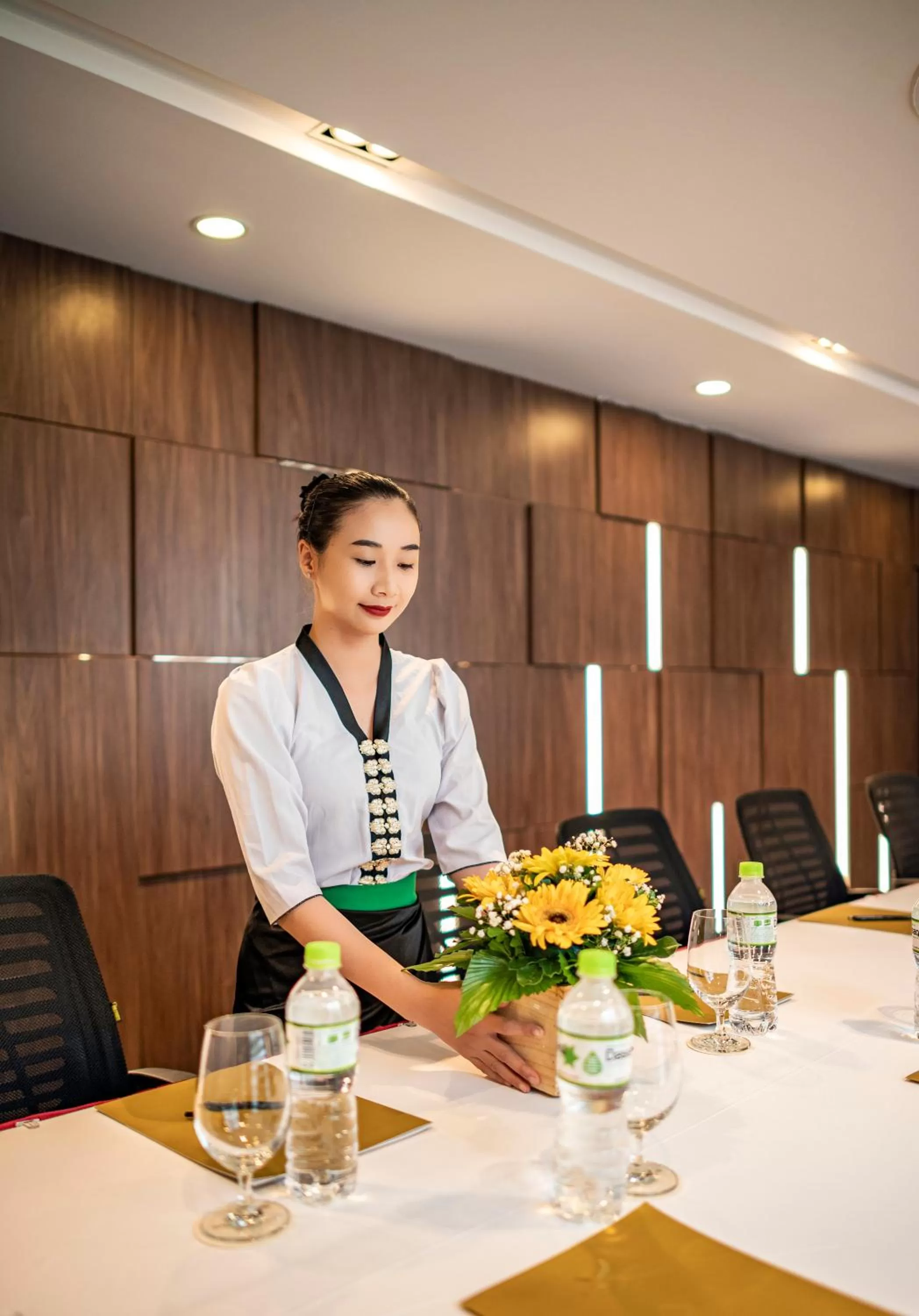Staff in Muong Thanh Luxury Saigon Hotel