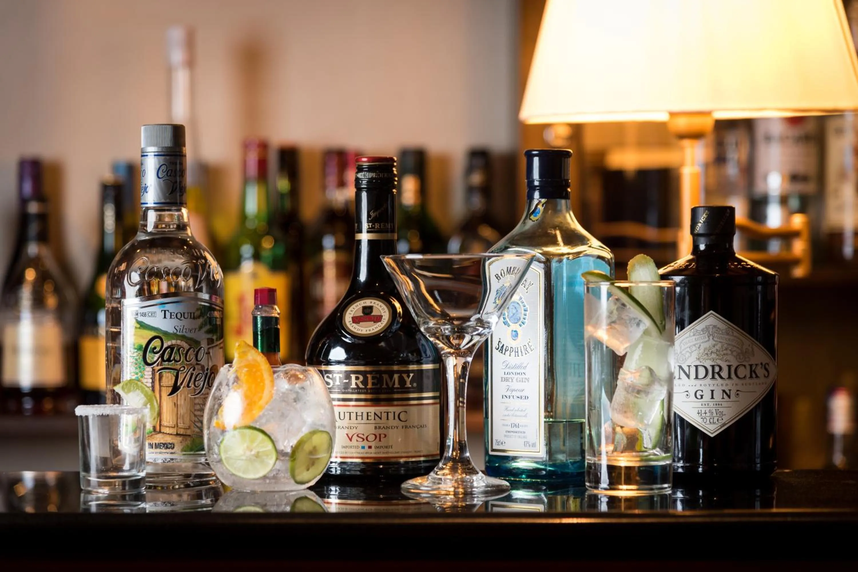 Alcoholic drinks in Langdale Boutique Hotel by Amaya