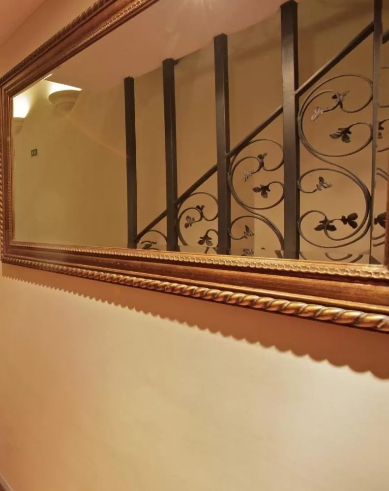 Decorative detail in Hotel Panda