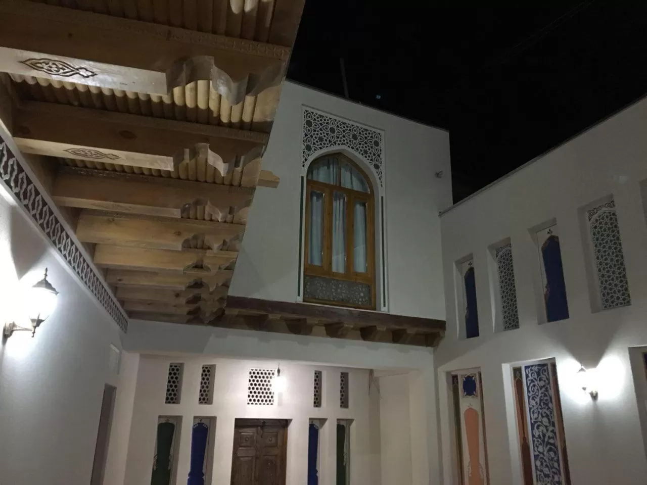 Night, Property Building in Old House Hotel