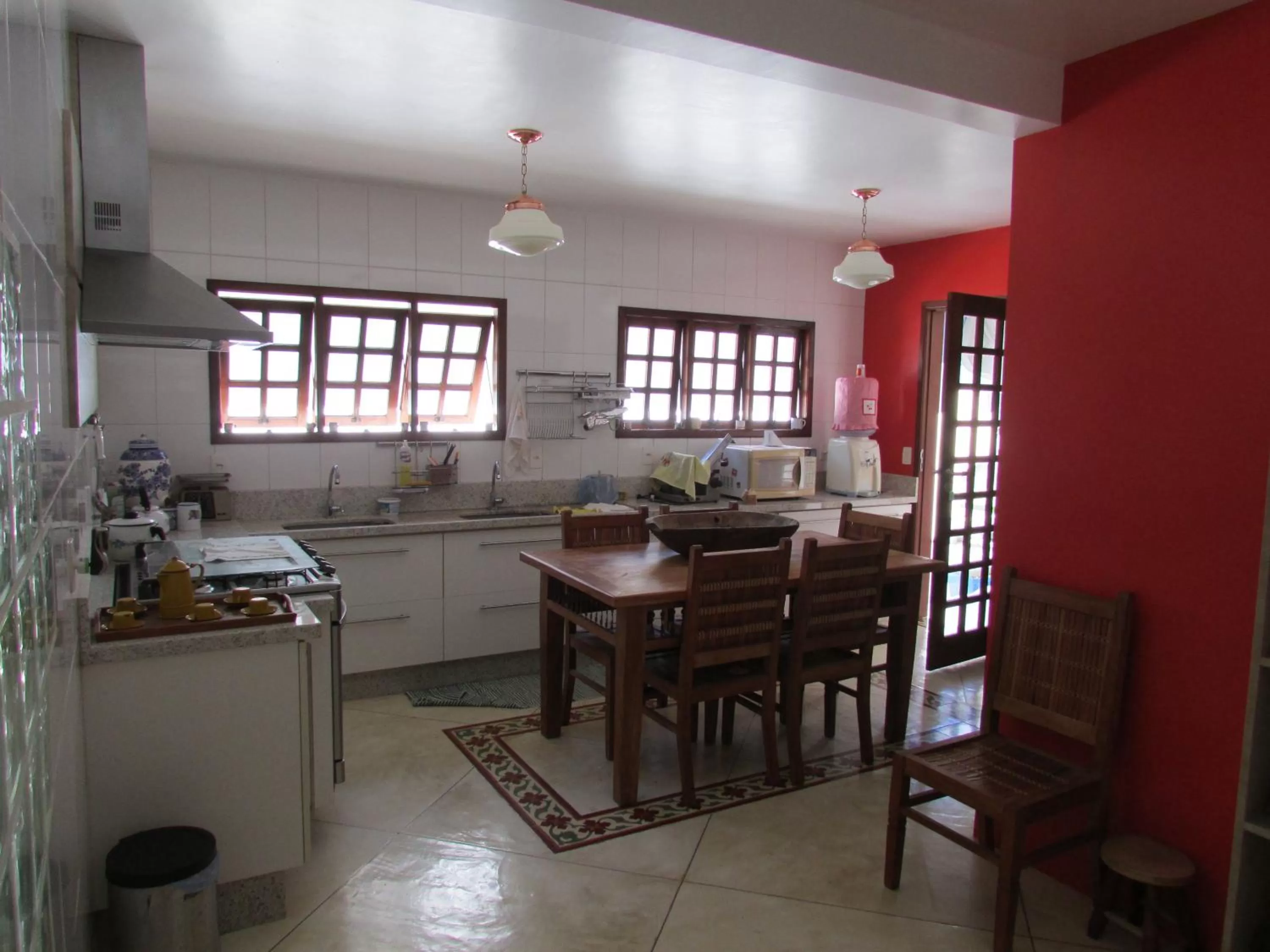 Business facilities, Kitchen/Kitchenette in Pousada Ipitanga IV