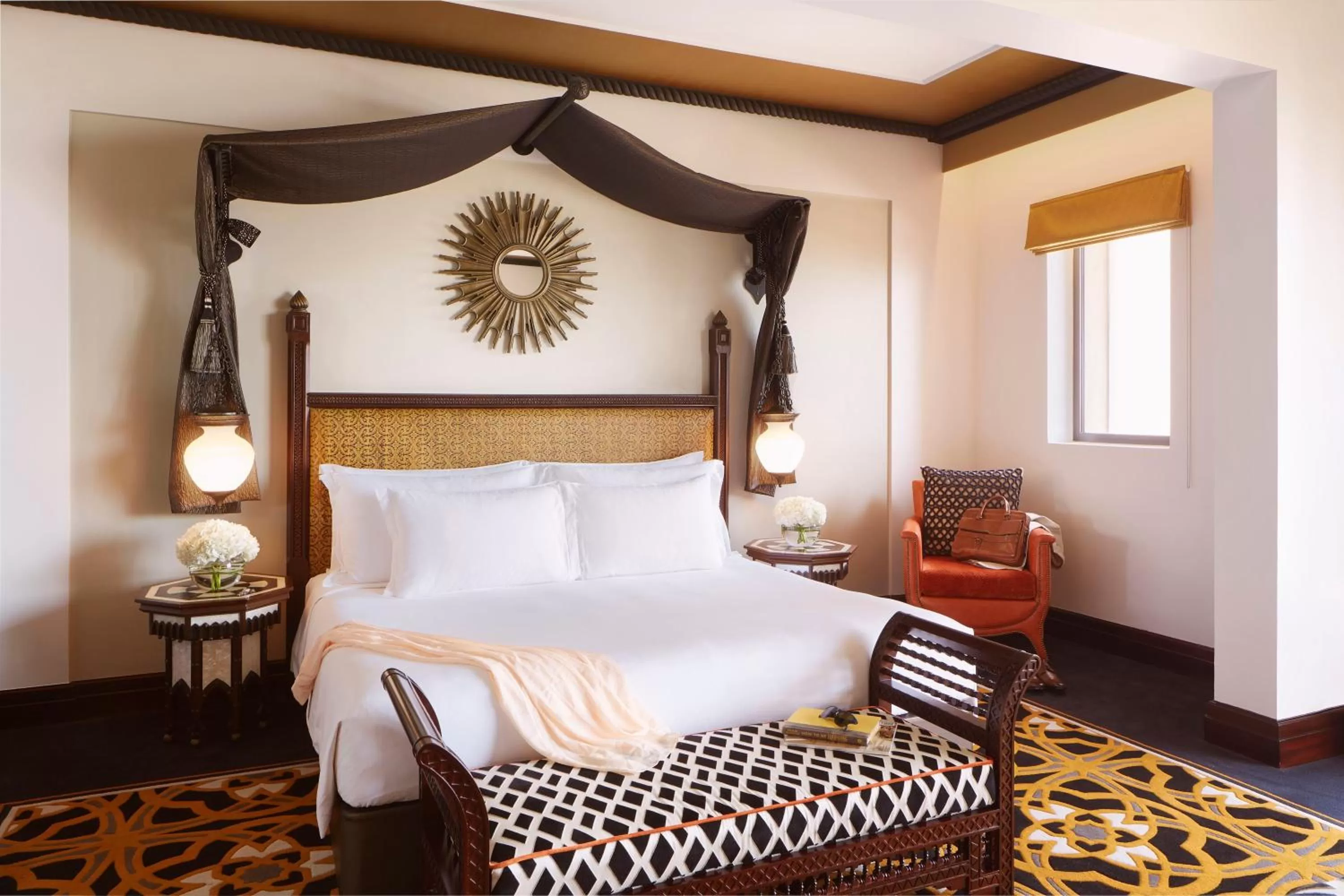 Bed in Jumeirah Al Qasr Dubai