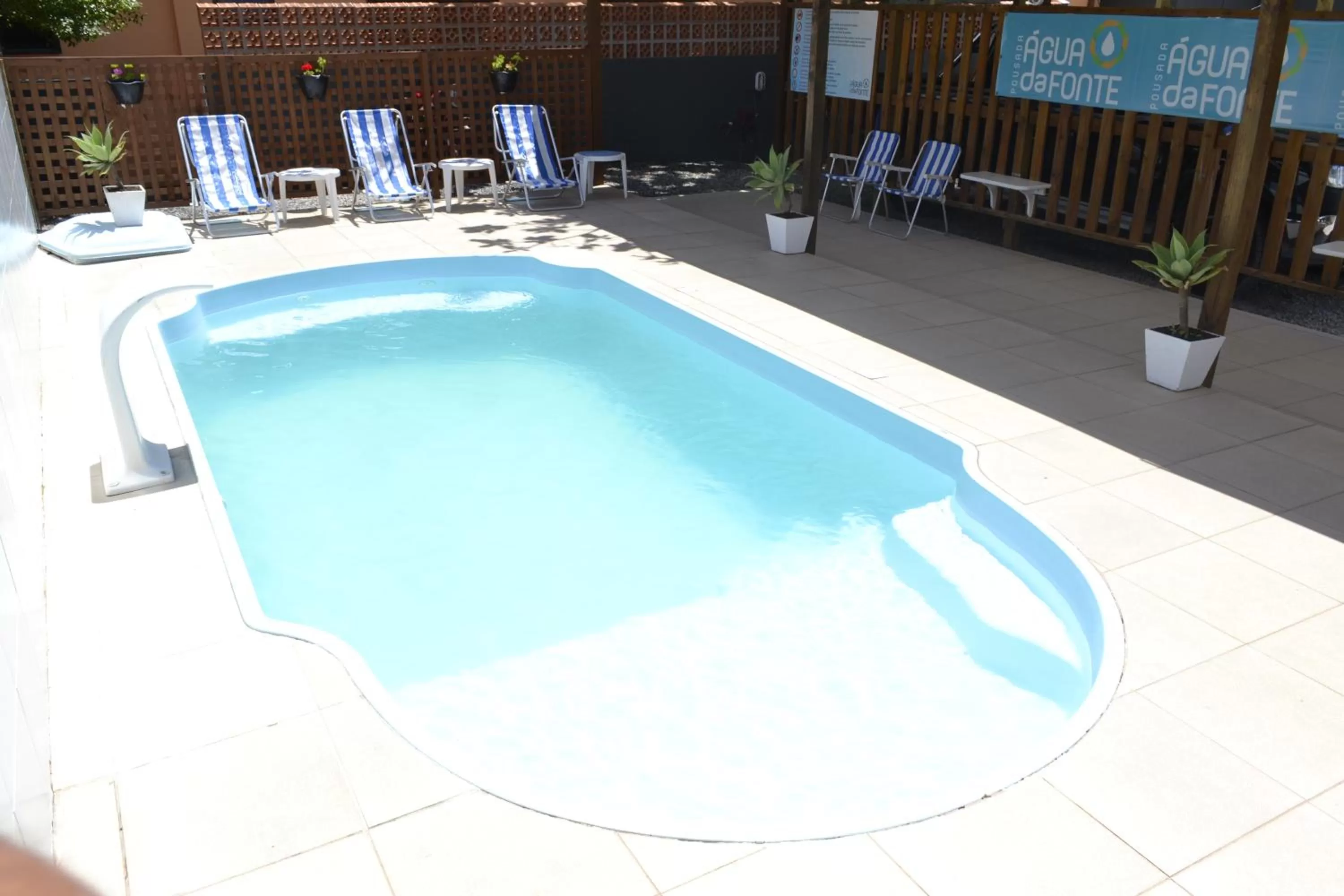 Swimming Pool in Pousada Água da Fonte