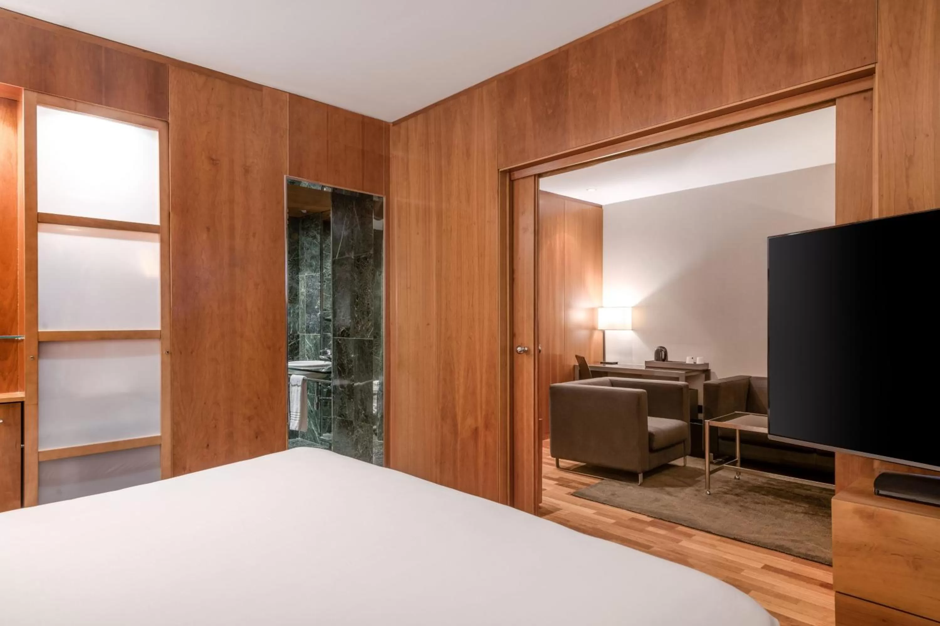 Bedroom, Bed in AC Hotel Aitana by Marriott