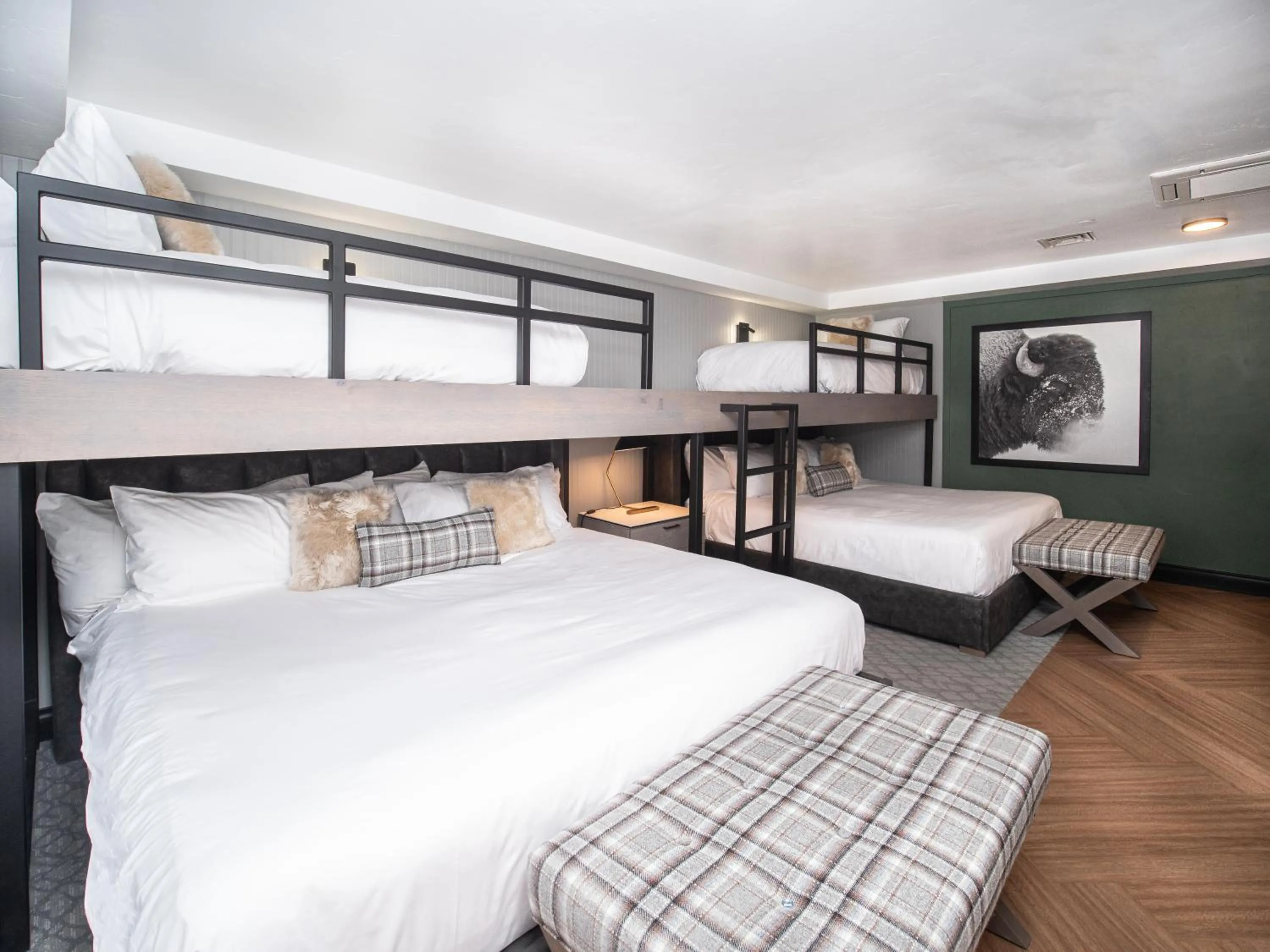 Bed in Gravity Haus Vail