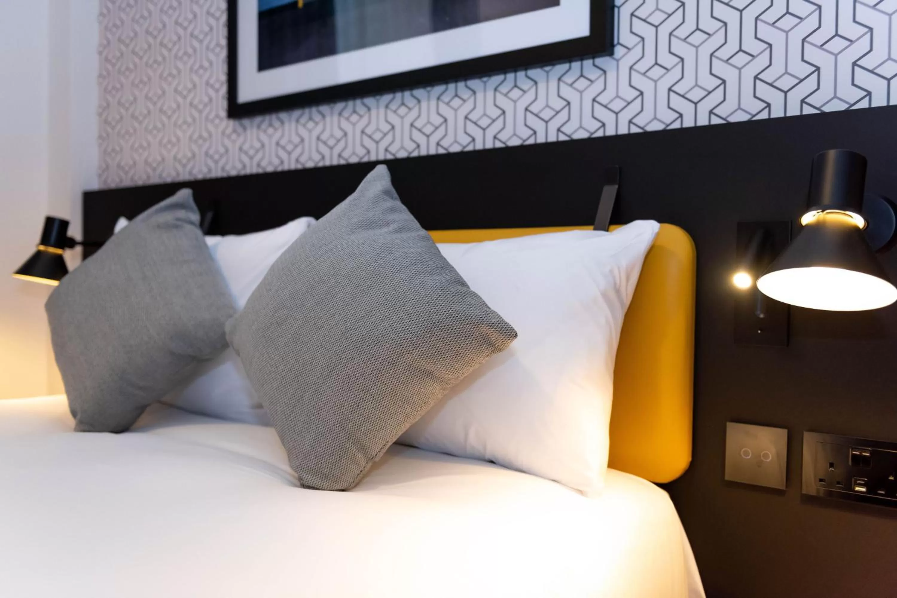 Bedroom, Bed in The Wesley Camden Town