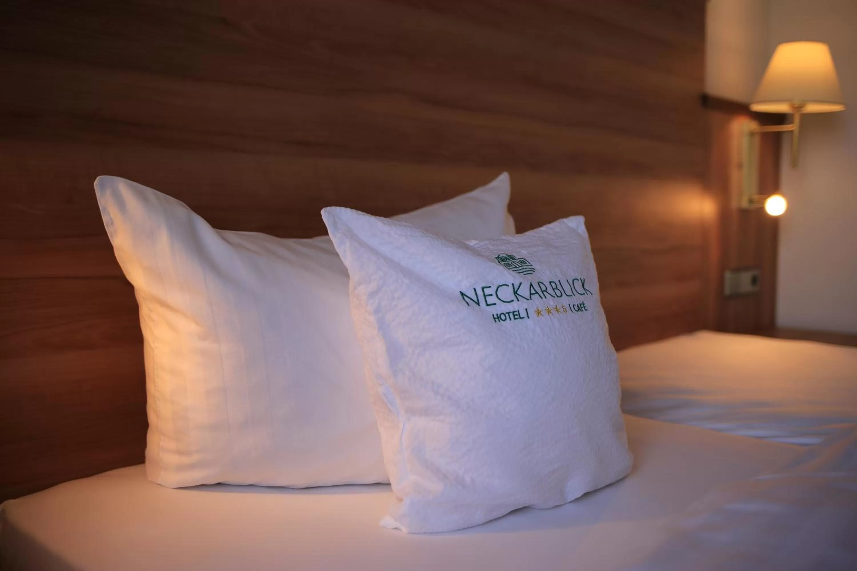 Bedroom, Bed in Hotel Neckarblick