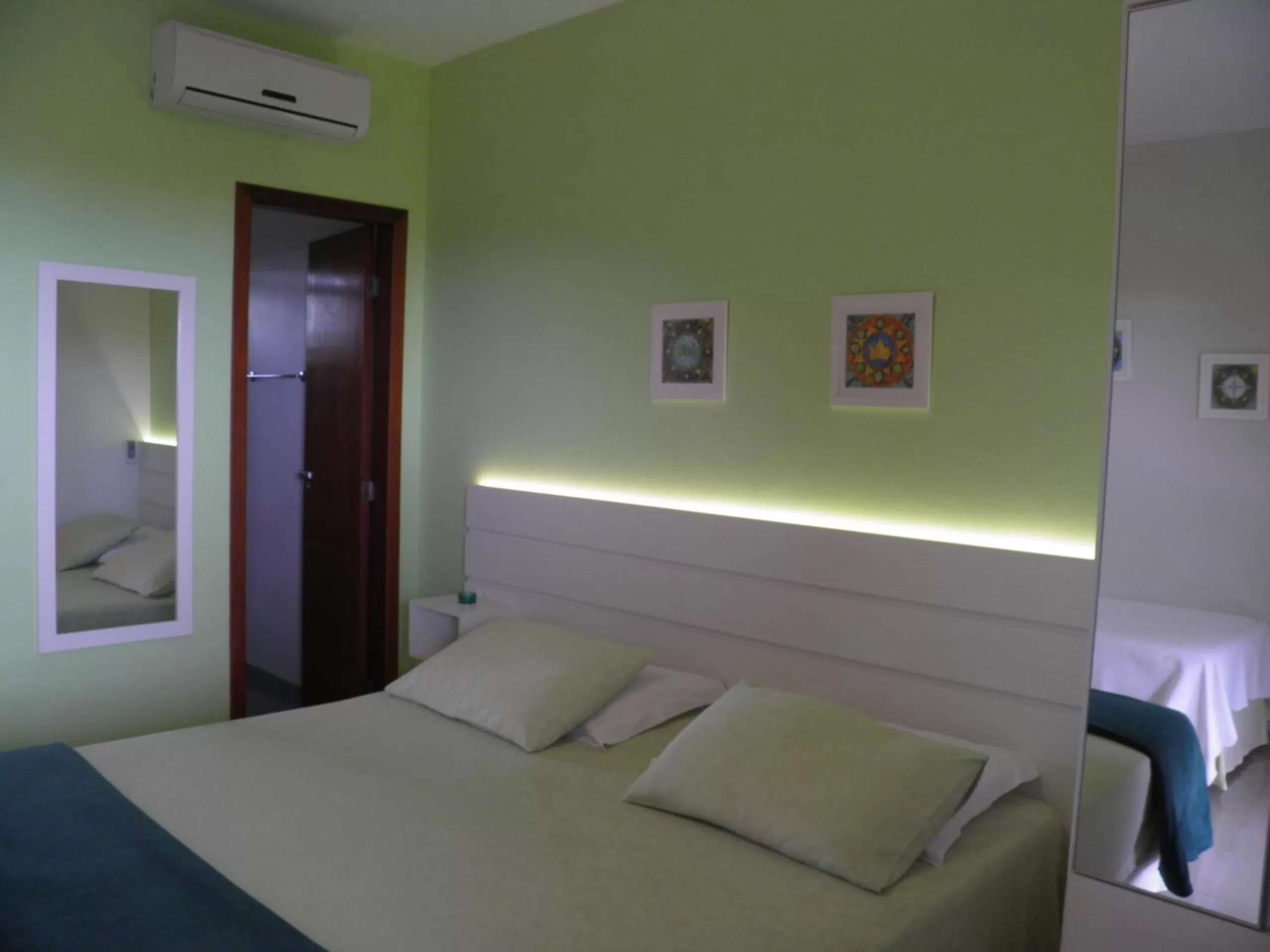 Decorative detail, Bed in Pousada Mar de Cristal