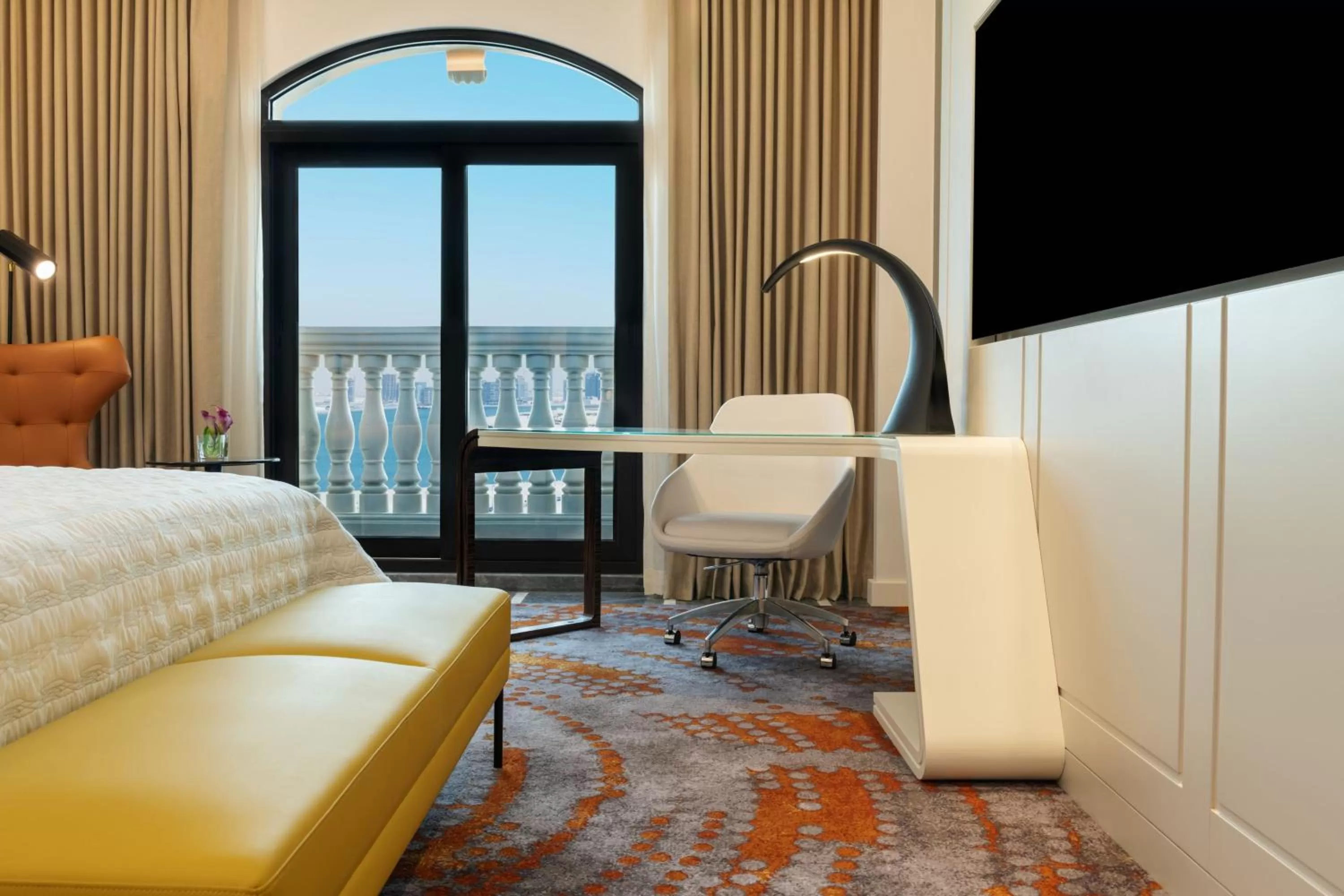 Bedroom in Le Royal Méridien Place Vendôme Lusail