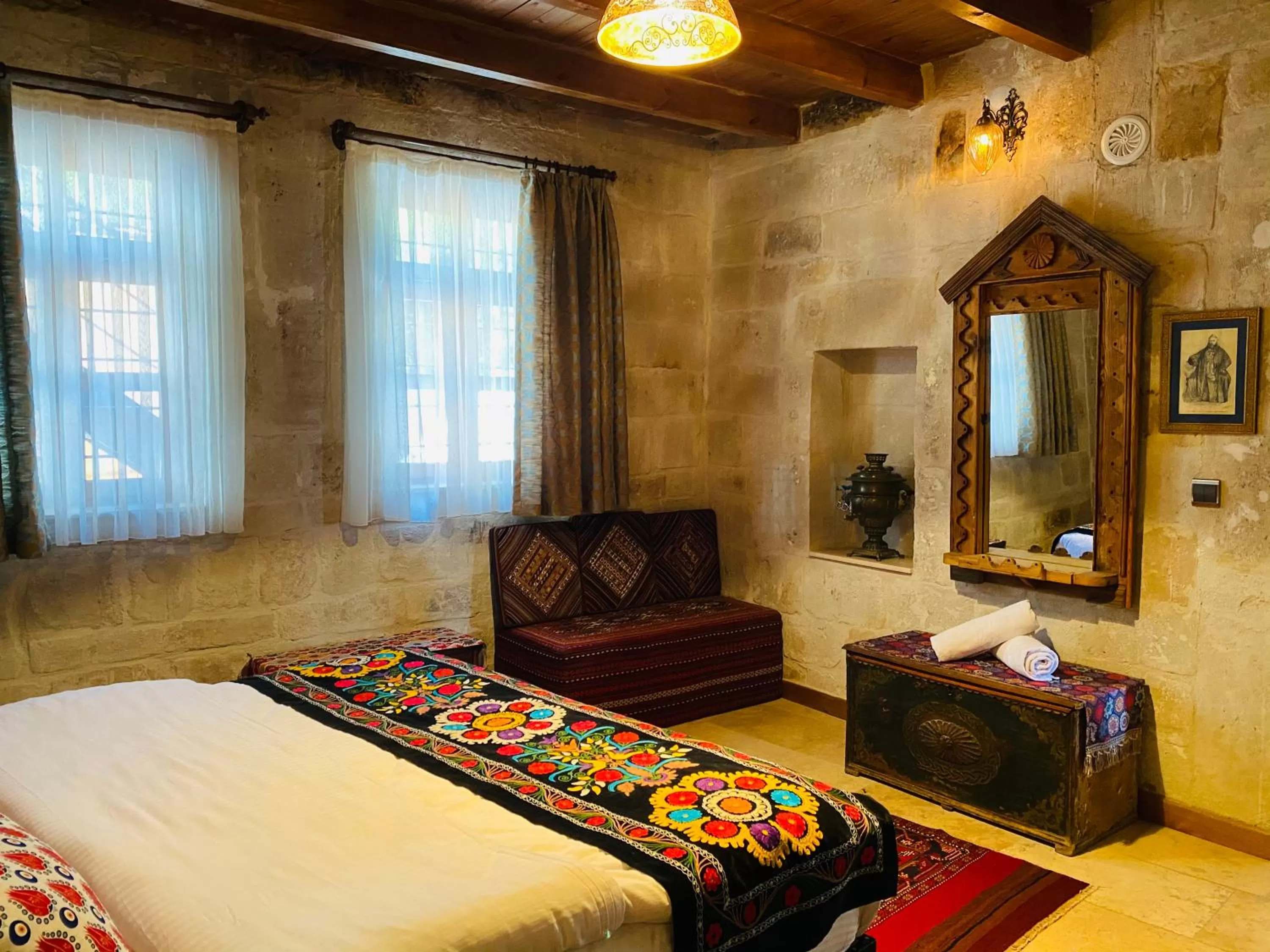 Bed in YASTIK HOUSES - Cappadocia
