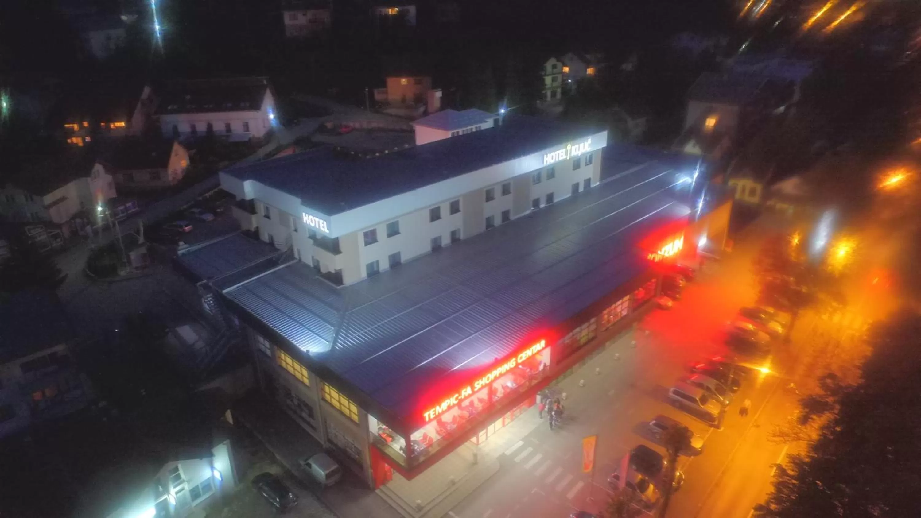 Bird's eye view, Bird's-eye View in Hotel Ključ