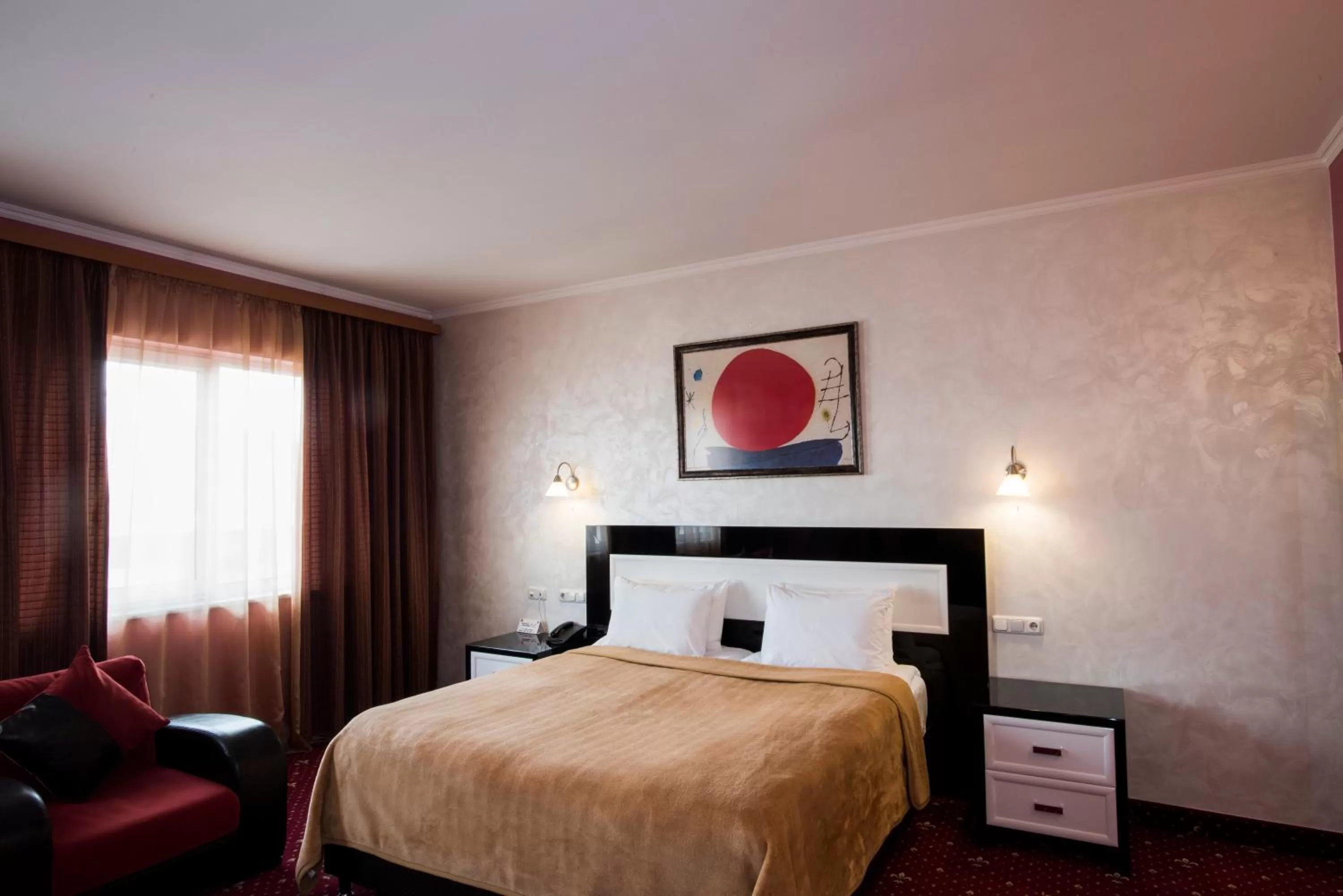 Seating area in Erebuni Hotel Yerevan