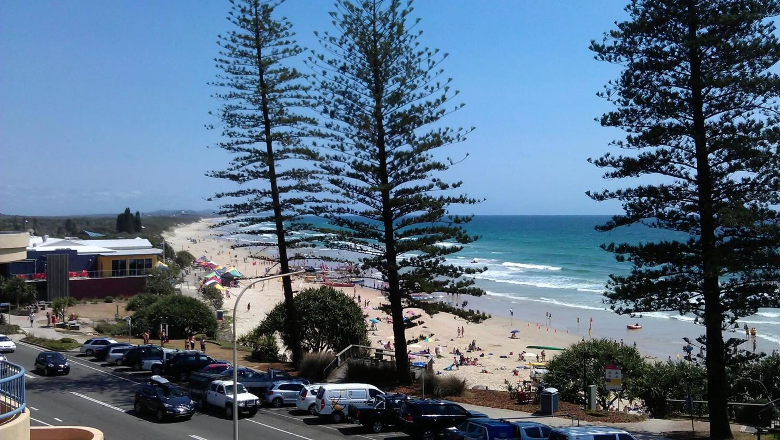 Sea view in The Beach Retreat Coolum