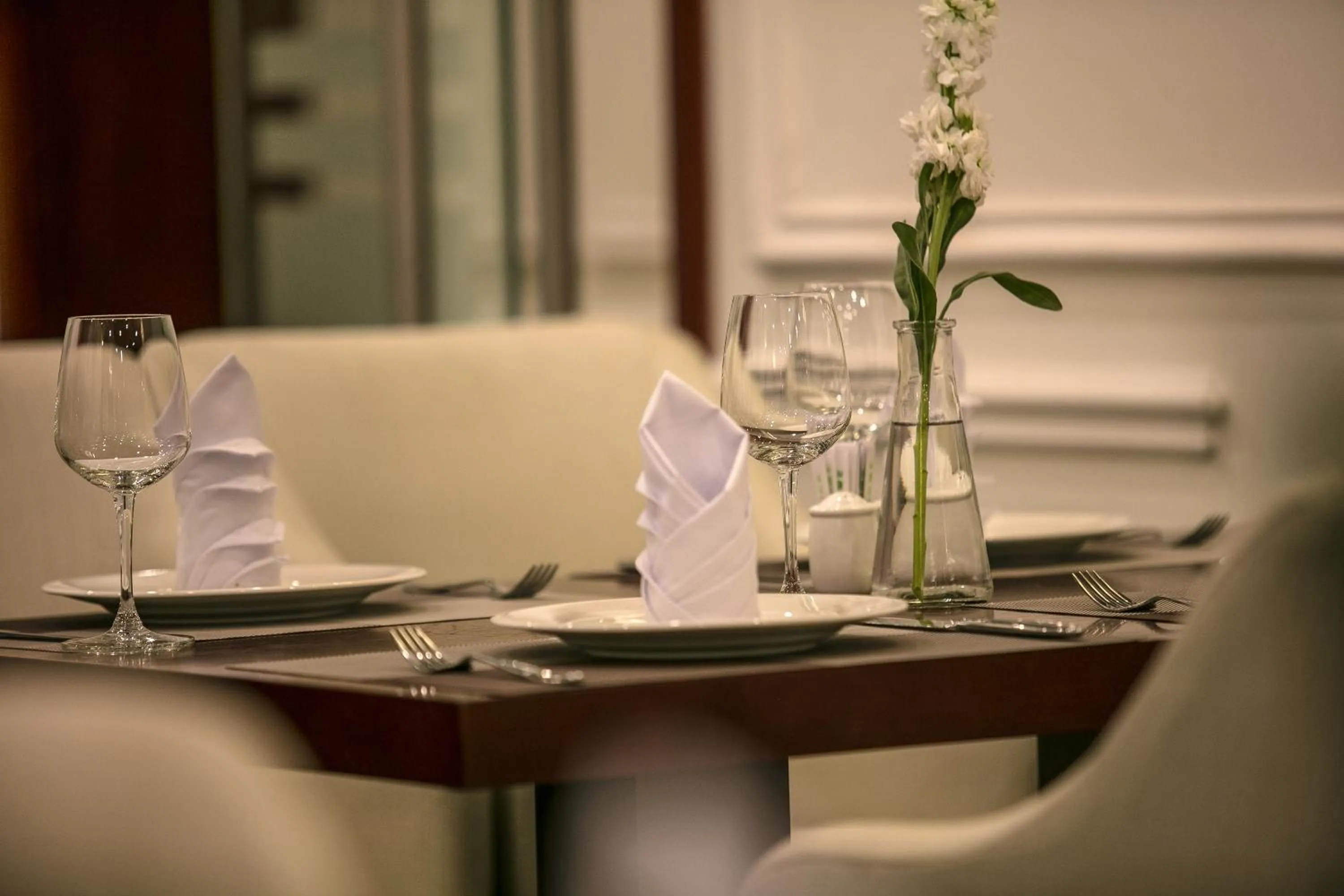 Seating area in Royal St Hanoi Hotel