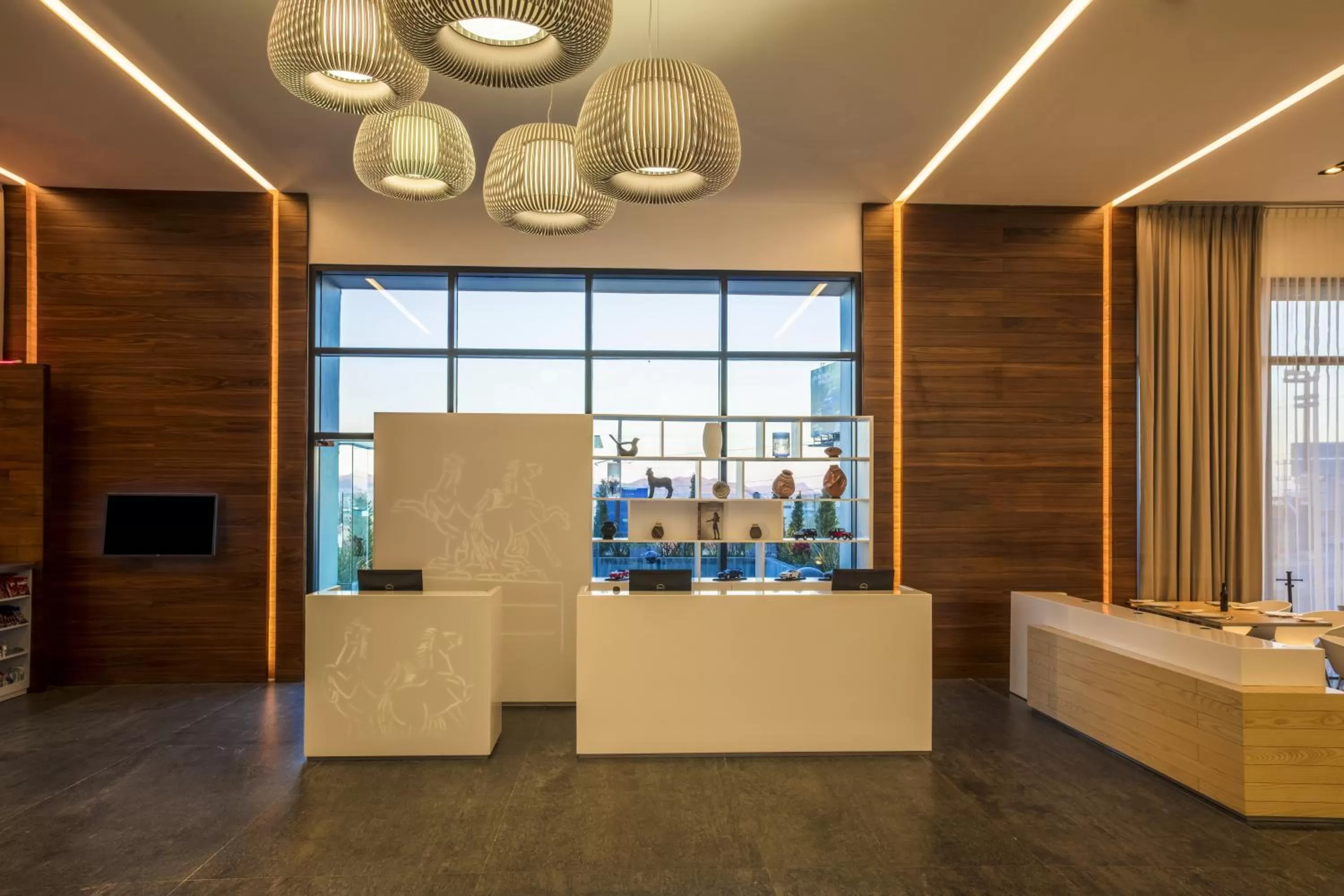 Lobby or reception in Fiesta Inn Chihuahua Fashion Mall