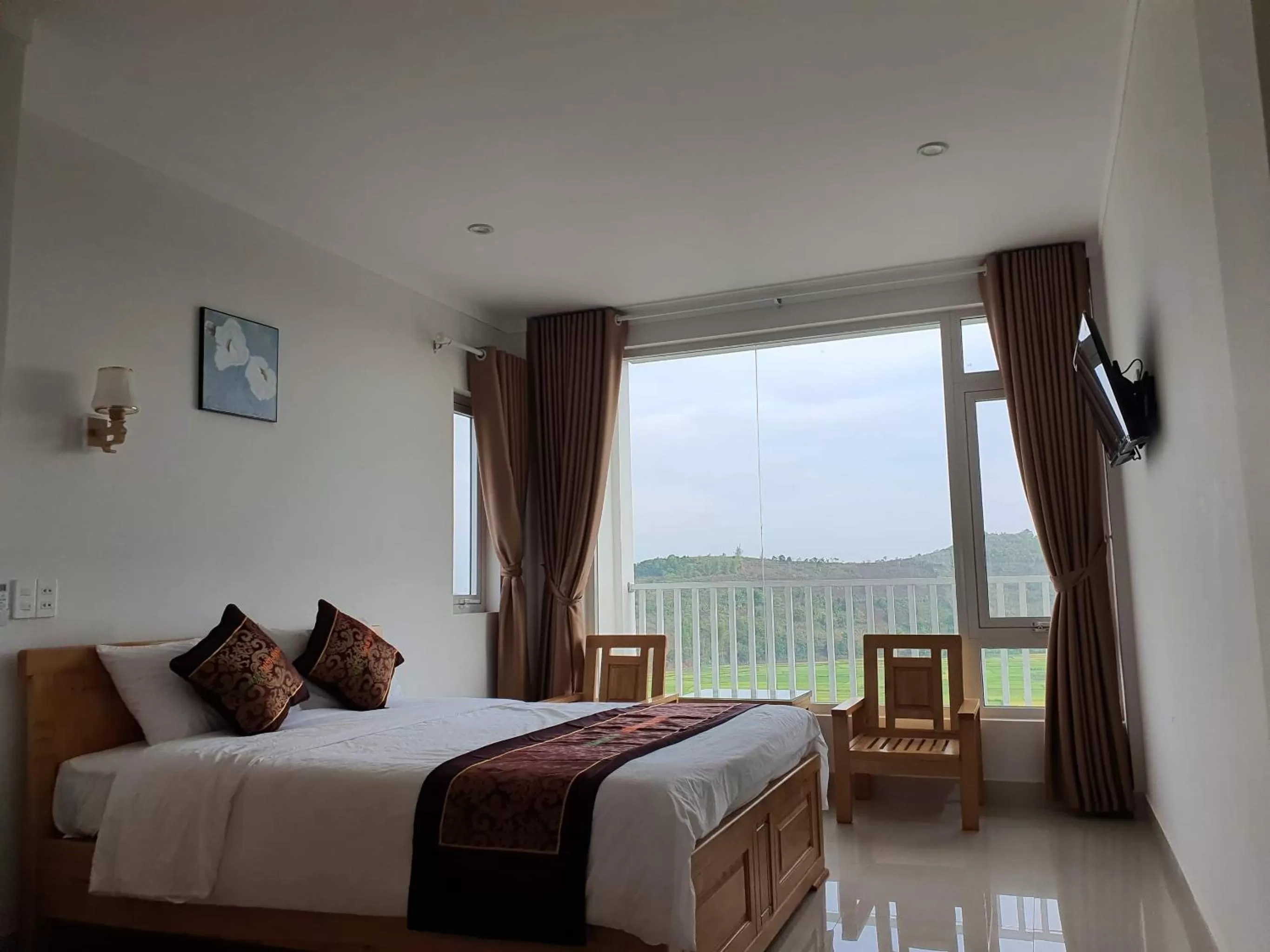 Bed in Minh Manh Hotel 2