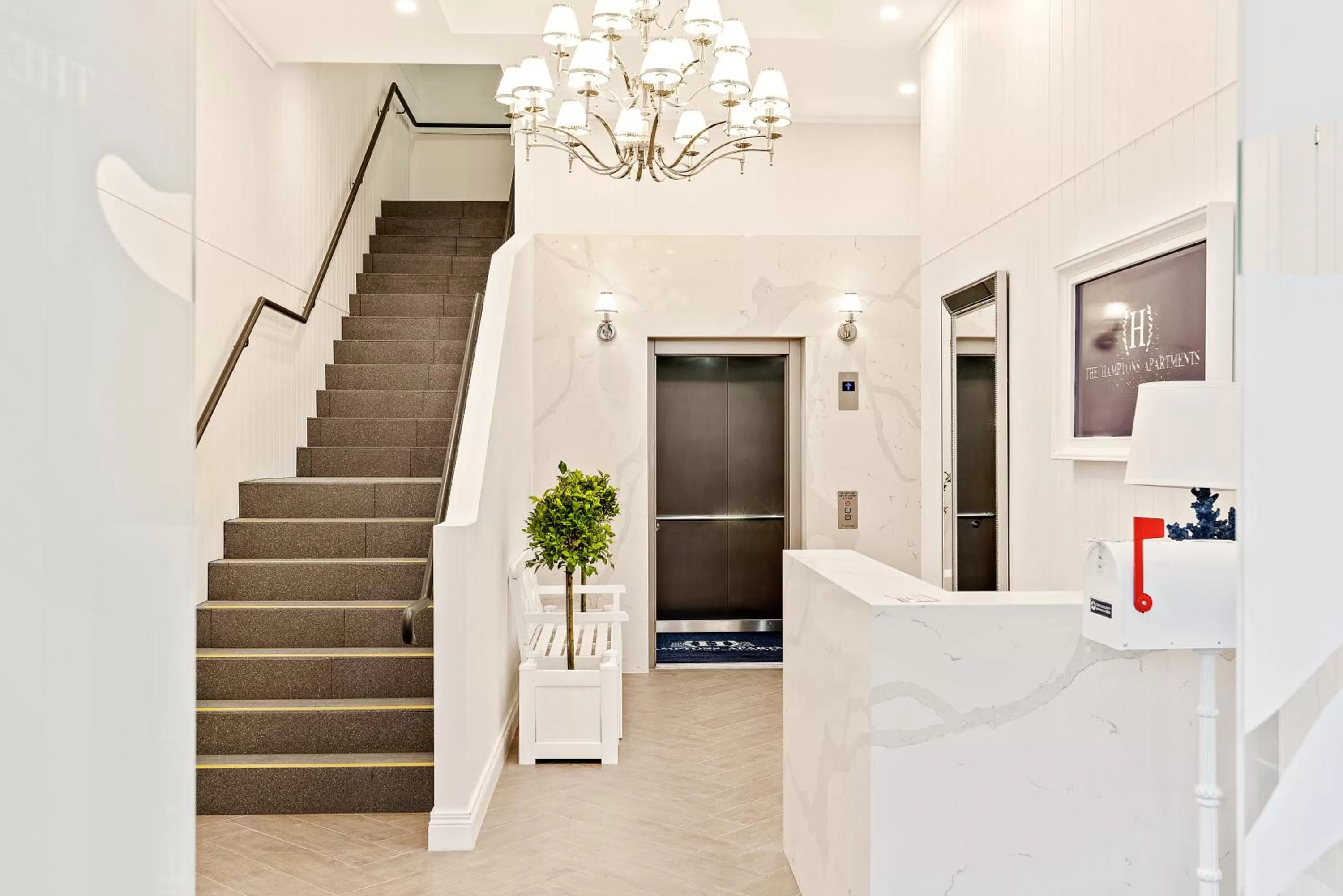 Lobby or reception in The Hamptons Apartments - Port Melbourne