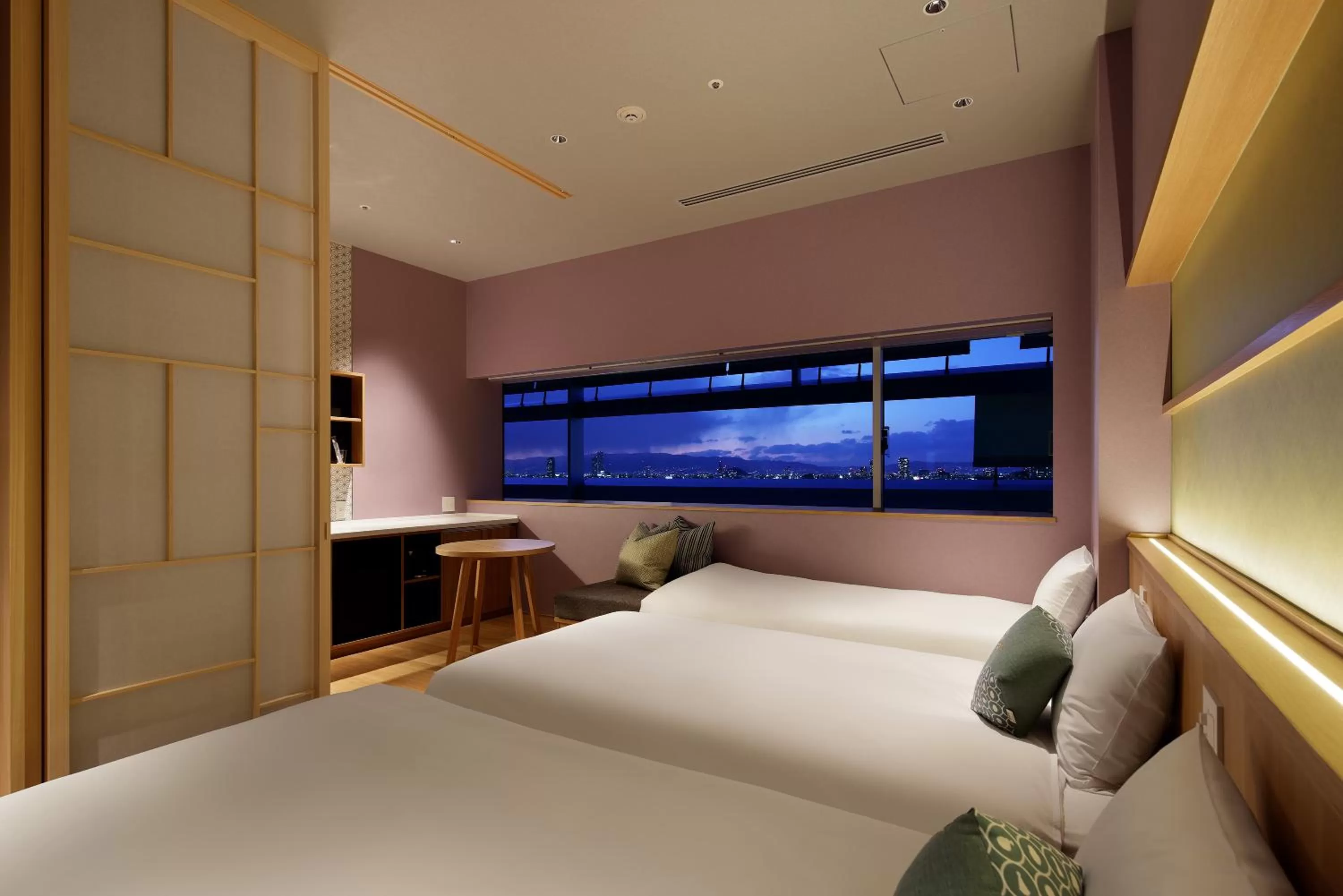 Bed in OMO7 Osaka by Hoshino Resorts