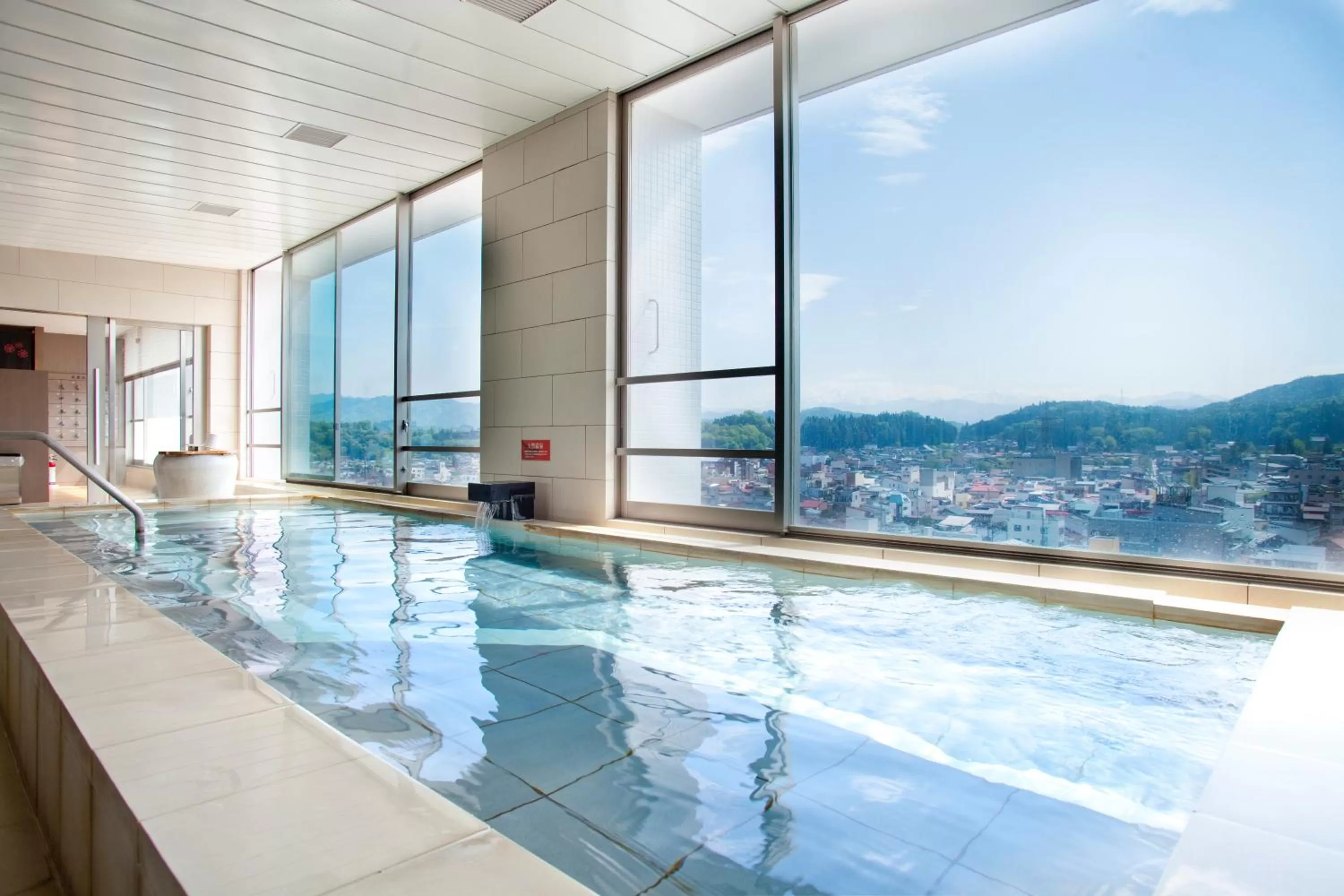 Hot Spring Bath in Spa Hotel Alpina Hida Takayama