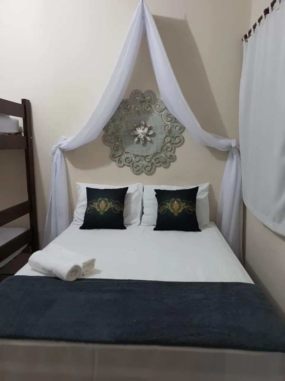 Bed in Pousada Dois Rios