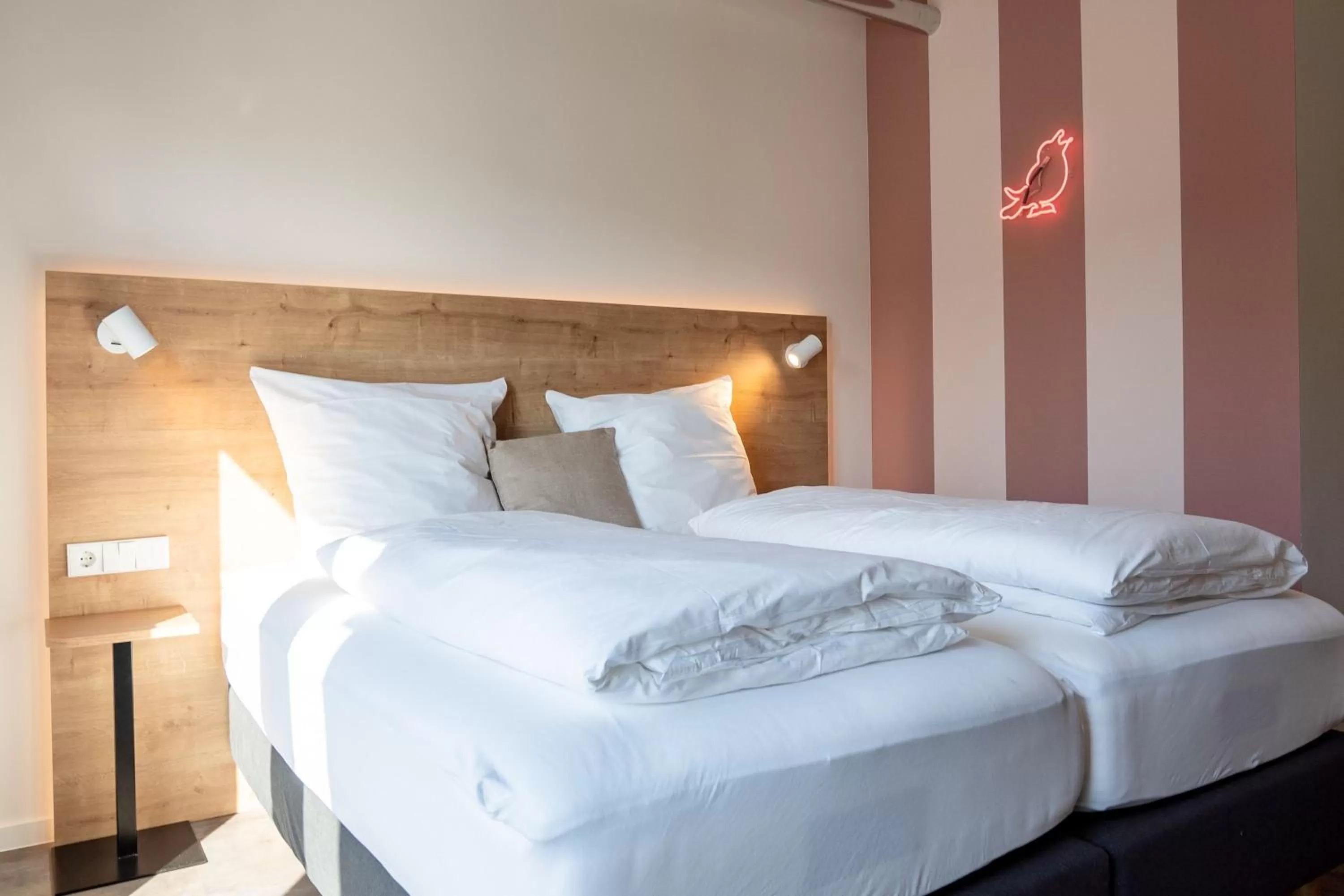 Bed in coucou hotel & kuckucks-stube (Titisee)