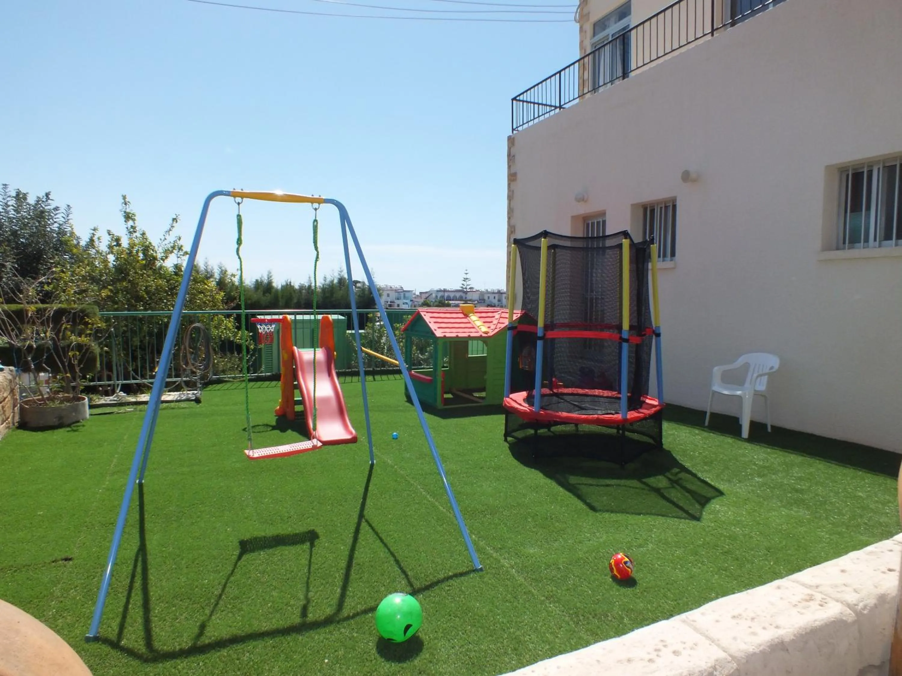Children play ground in Petsas Apartments