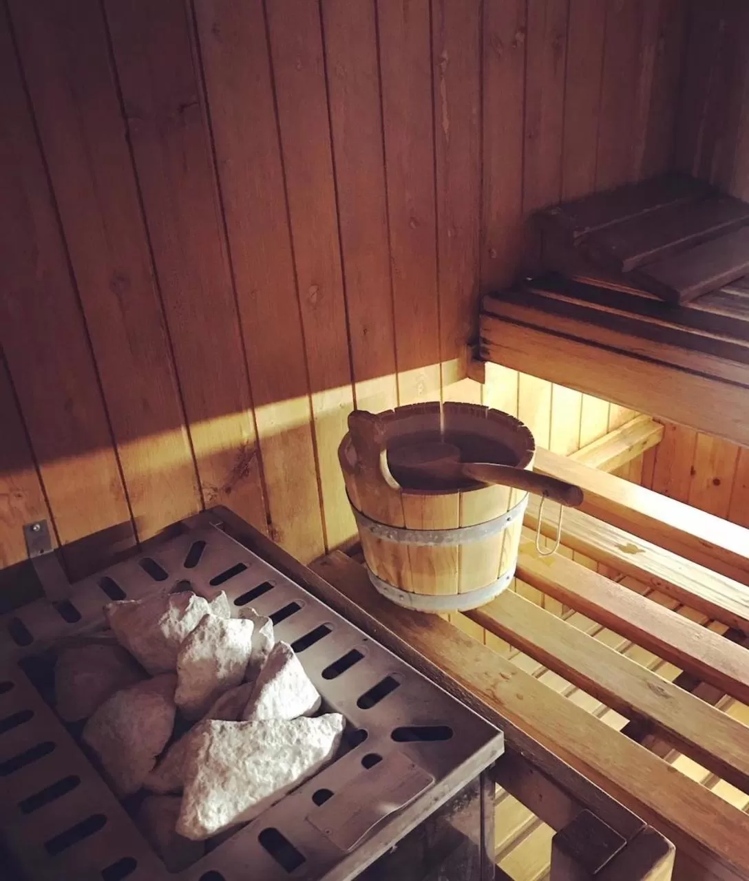 Sauna in Hotel Terme Patria