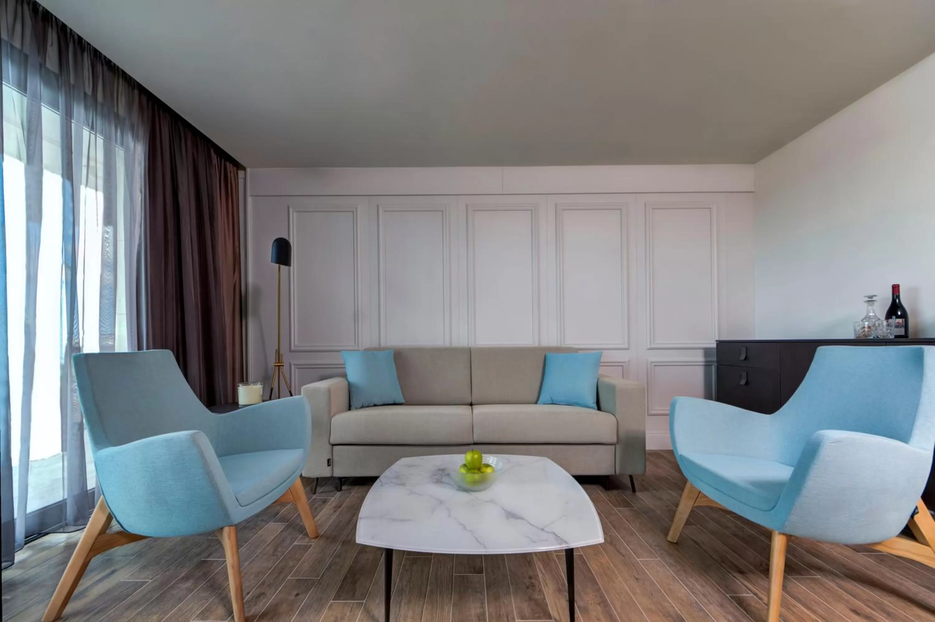 Living room in Land's End, Boutique Hotel