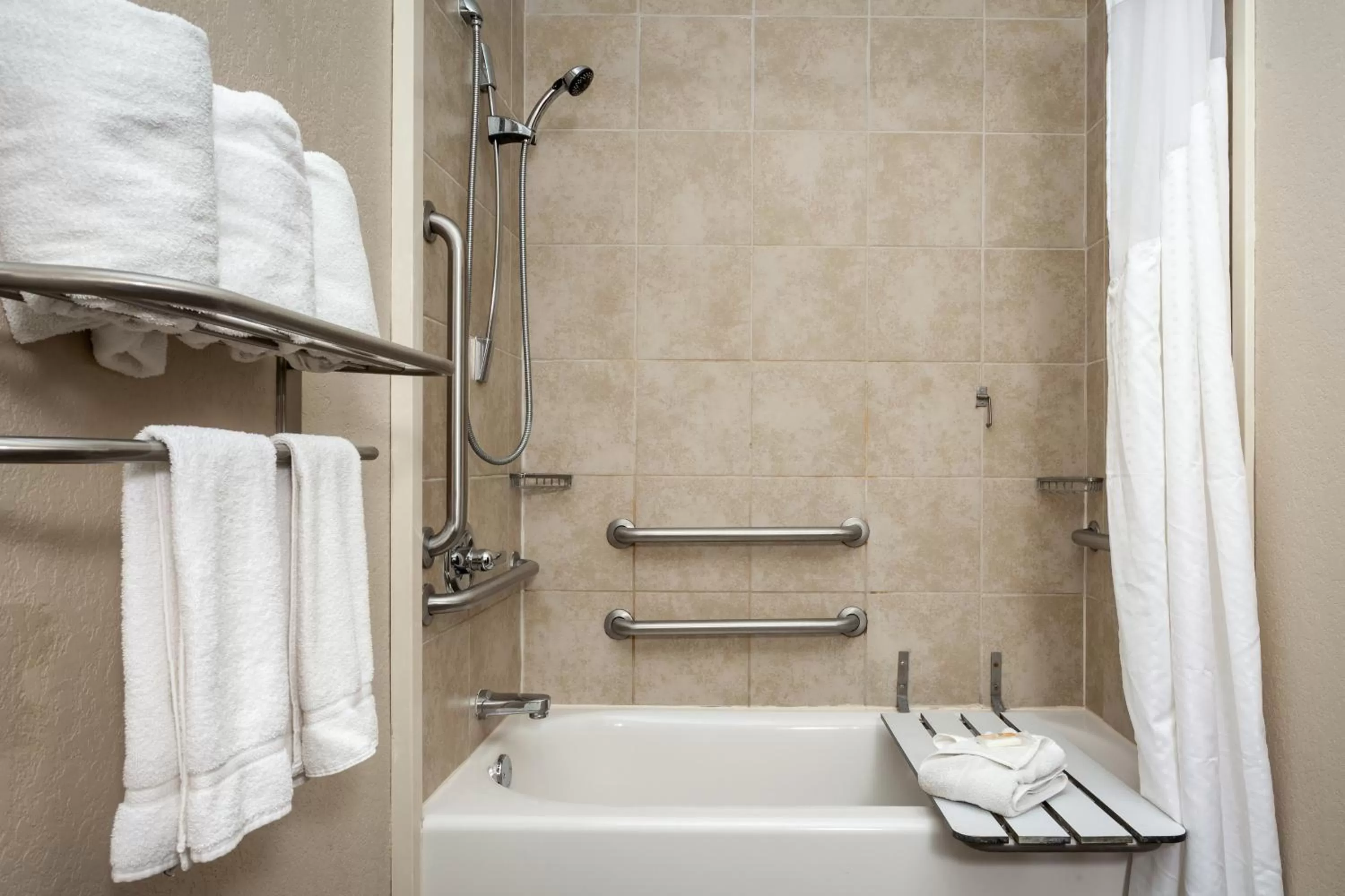 Bathroom in Holiday Inn San Antonio Northwest- SeaWorld Area by IHG