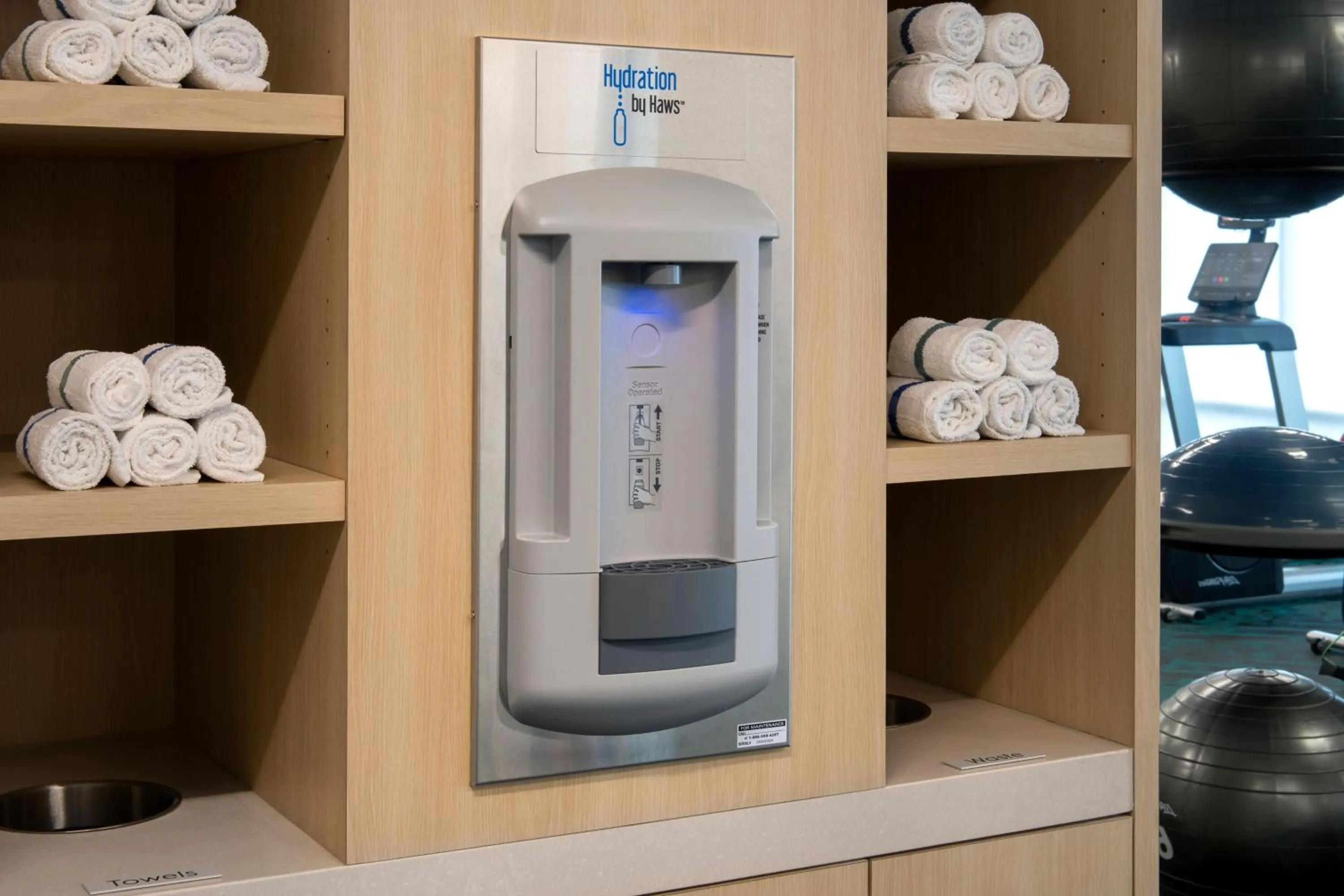 Fitness centre/facilities in TownePlace Suites Portland Airport ME