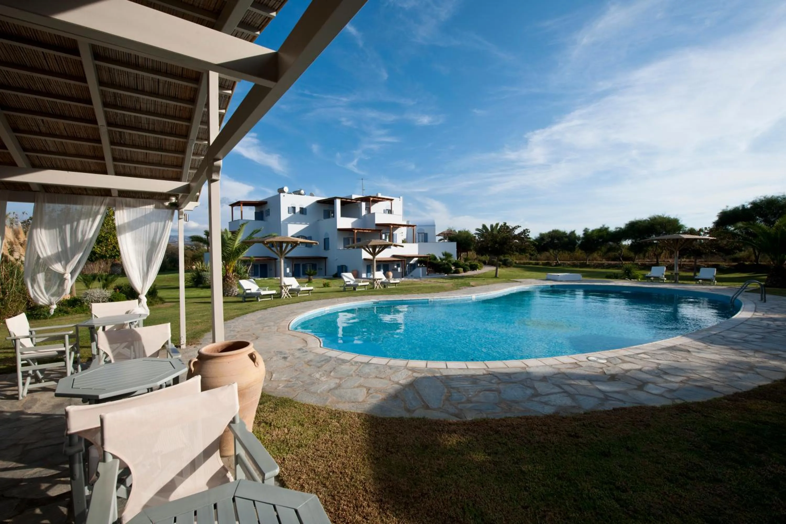 Swimming pool in Ammos Naxos Exclusive Apartments & Studios