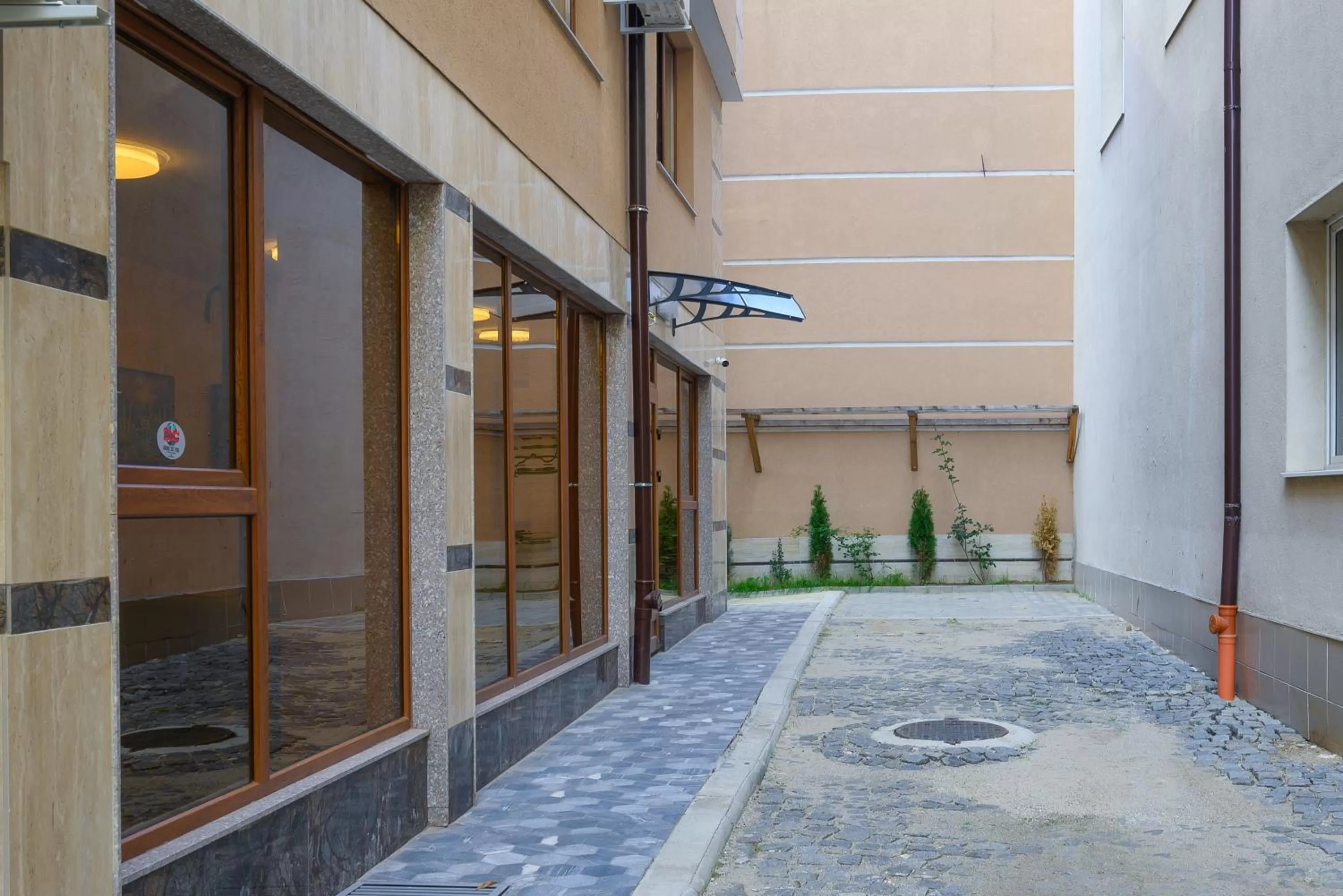 Property building in Hotel Leda