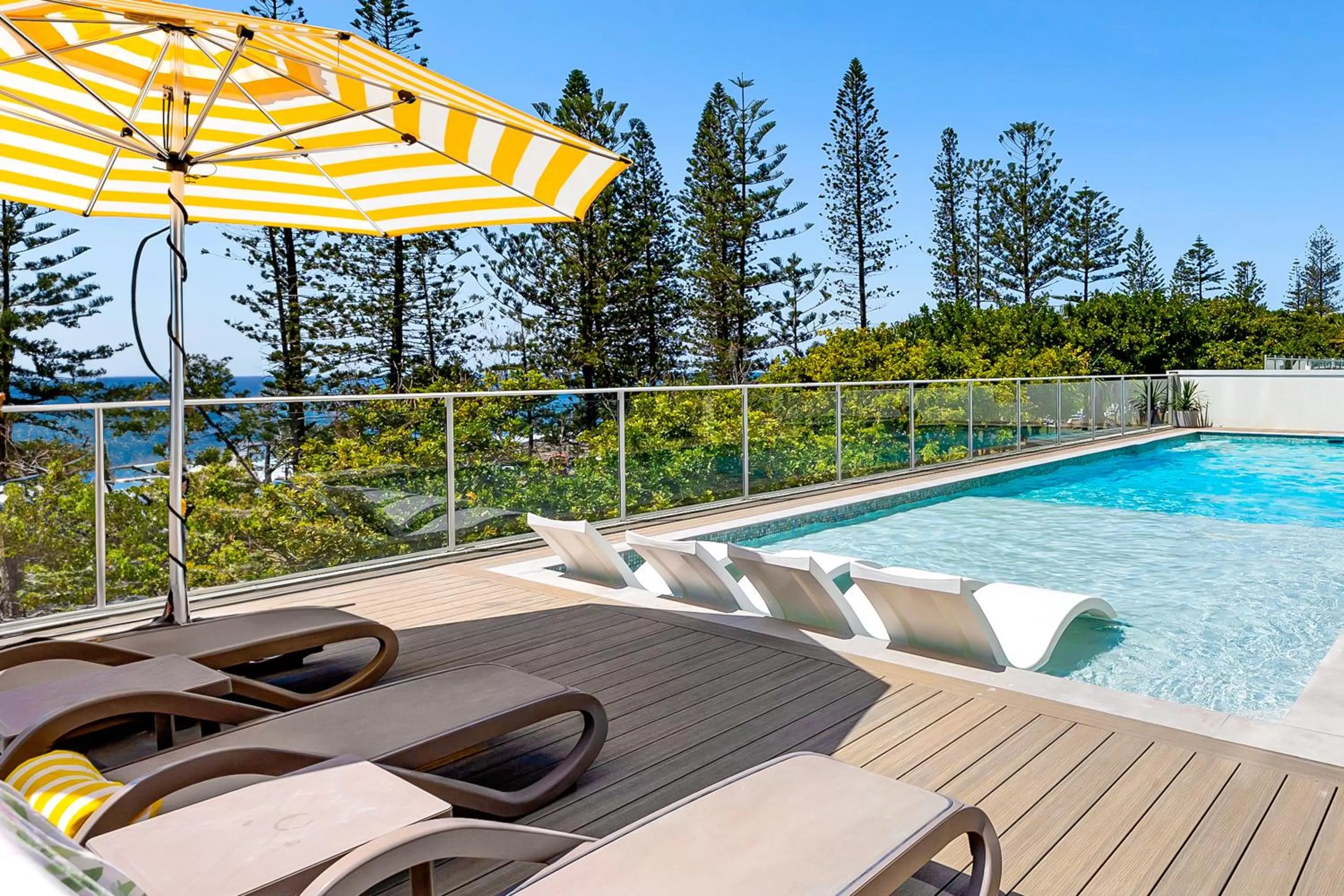 Swimming pool in Pacific Beach Resort