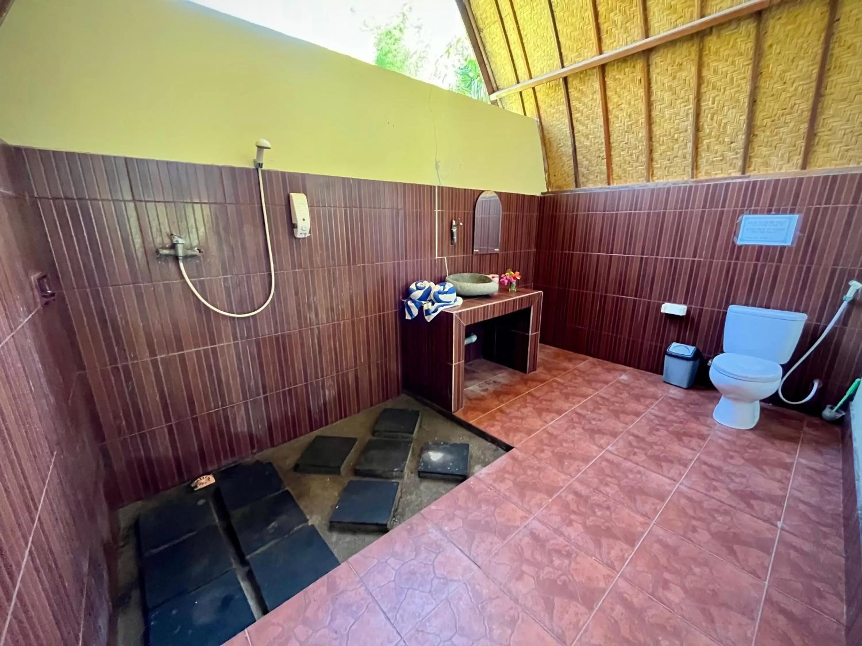 Bathroom in Gita Gili Bungalow