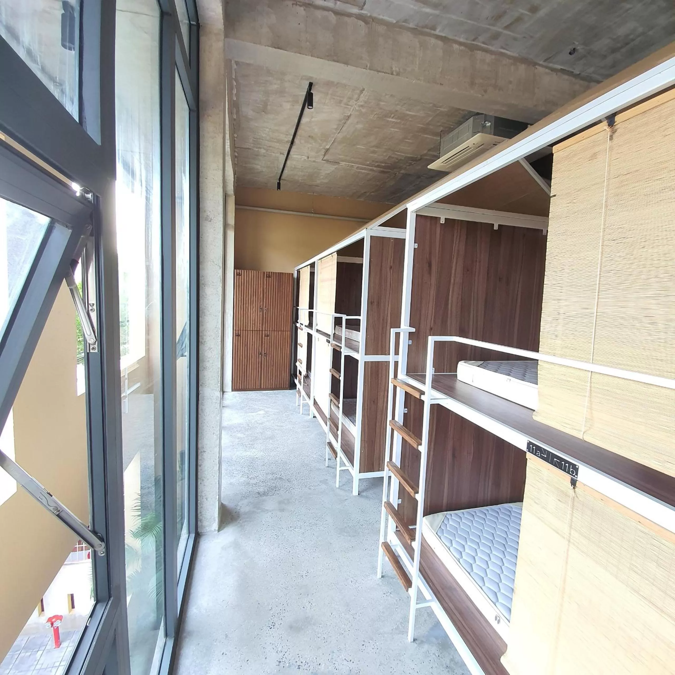 bunk bed, Balcony/Terrace in Cagina Boutique Hostel