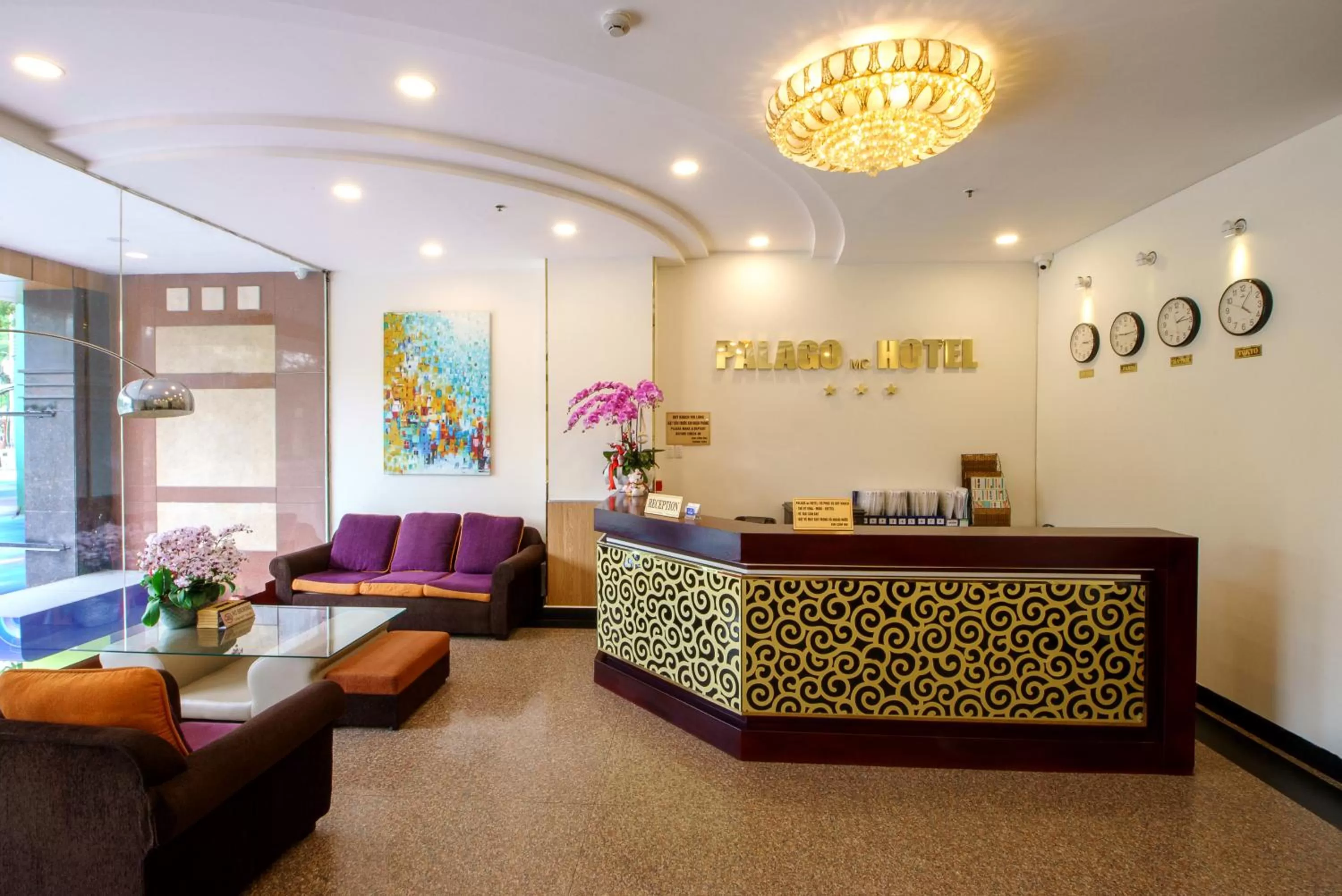 Decorative detail in Palago mc Hotel Park View