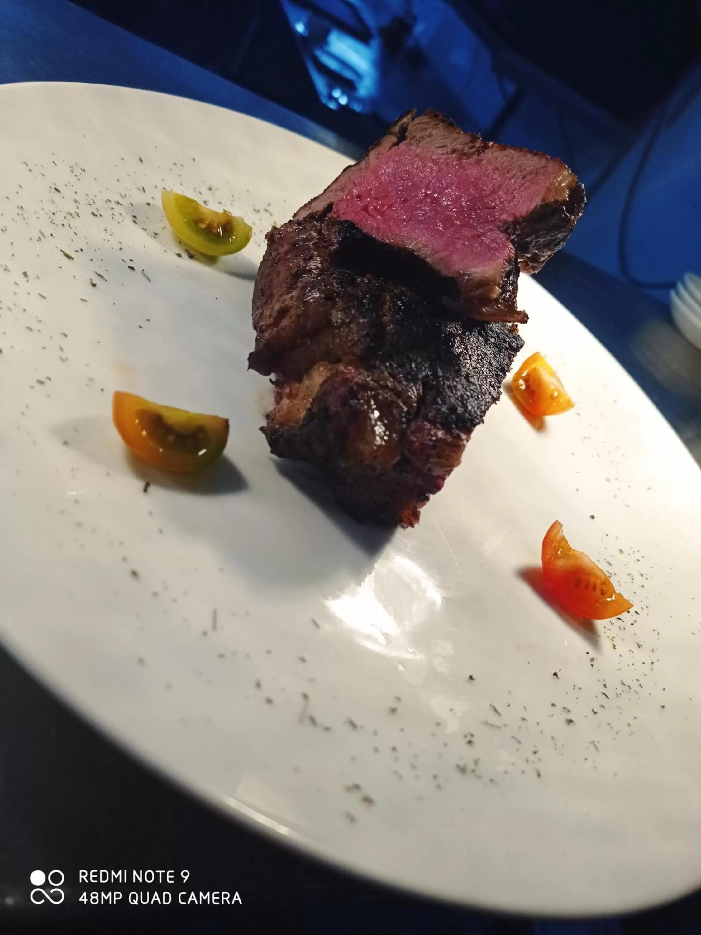 Food in Hotel Refugio Pozo Azul