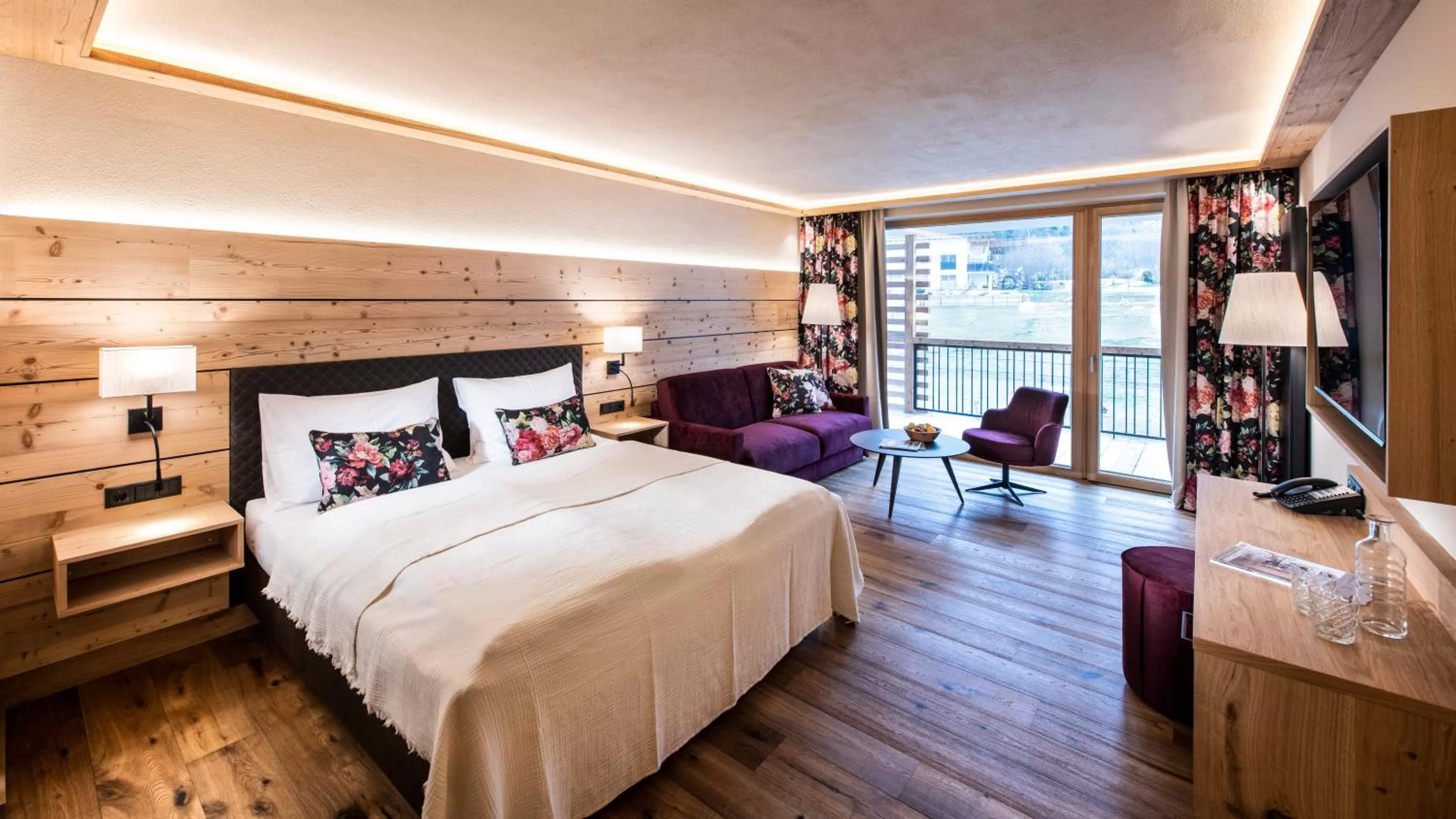 Photo of the whole room, Bed in Natur Resort RISSBACHER