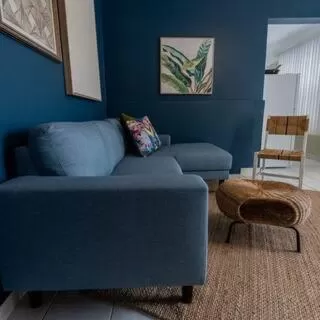 Seating Area in El Flamingo Beach Club