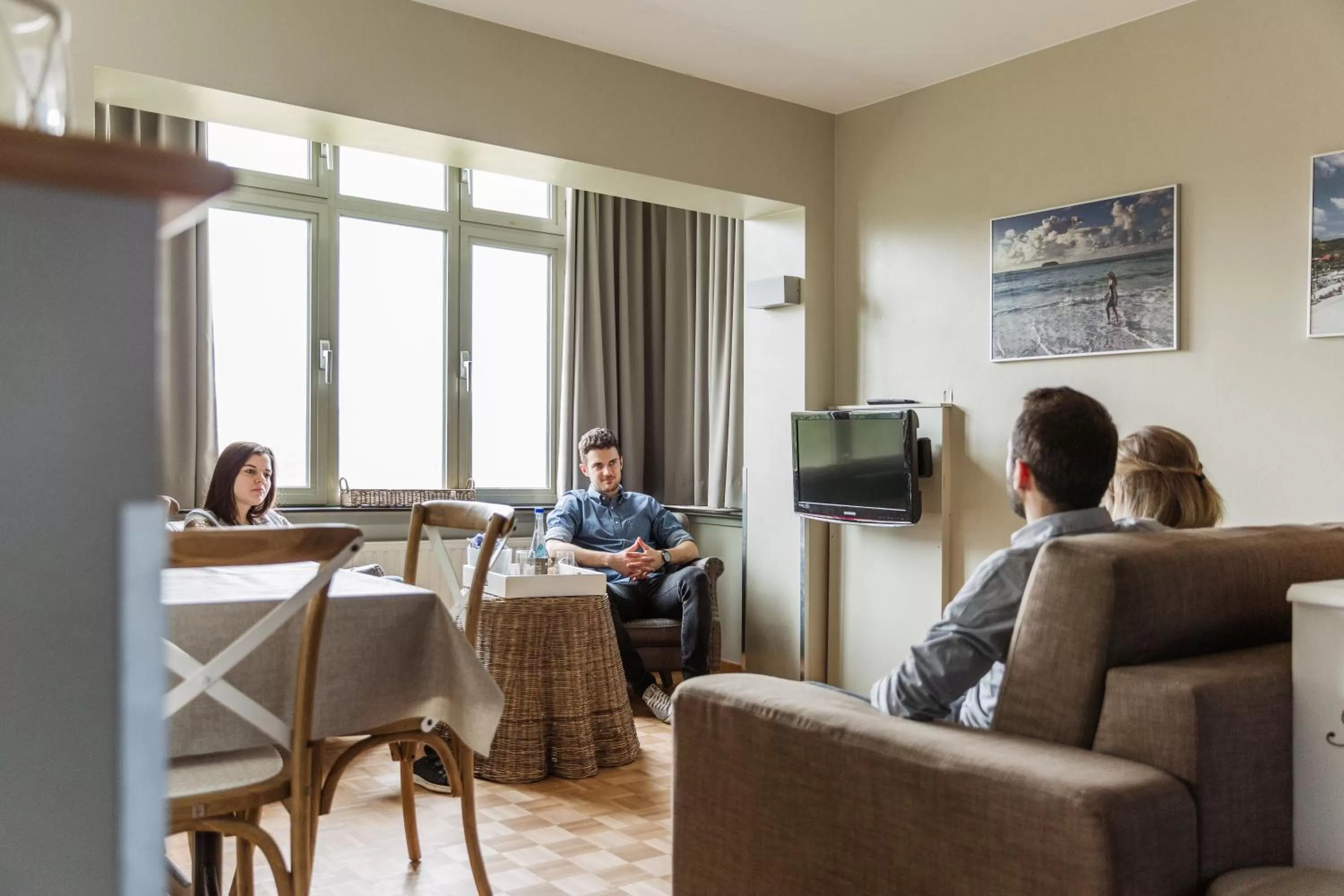 Dining area in West Bay